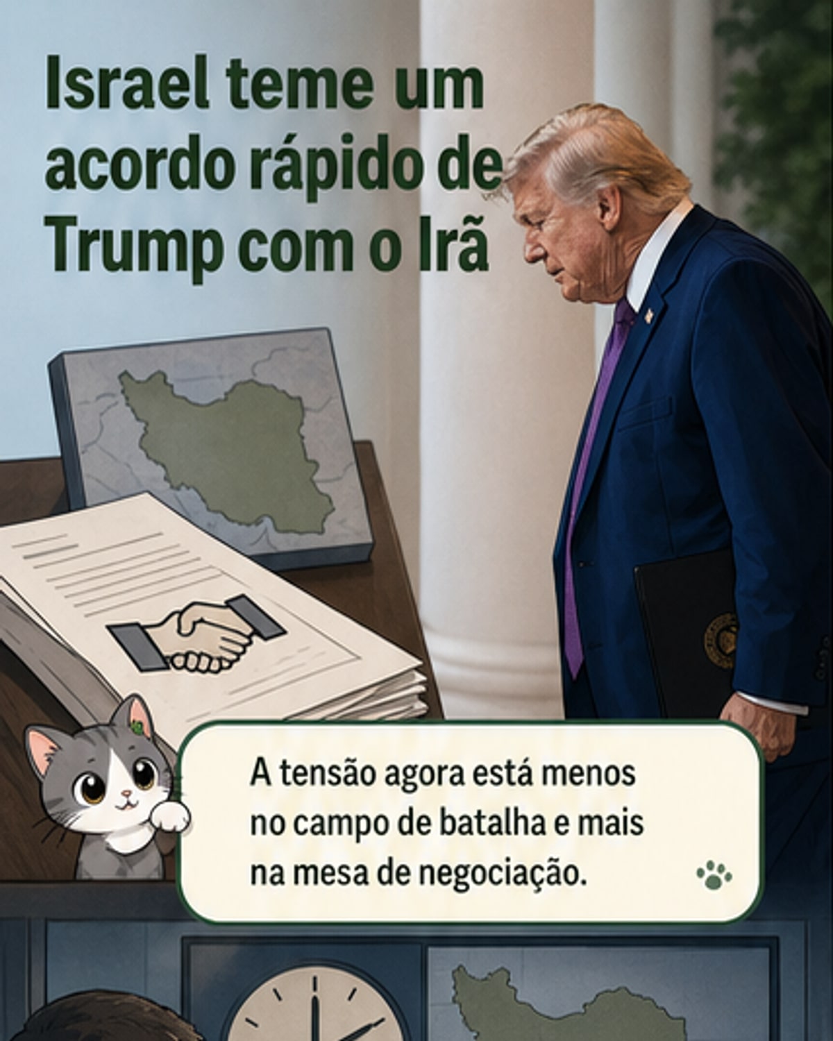 Israel teme acordo fraco de Trump com Irã