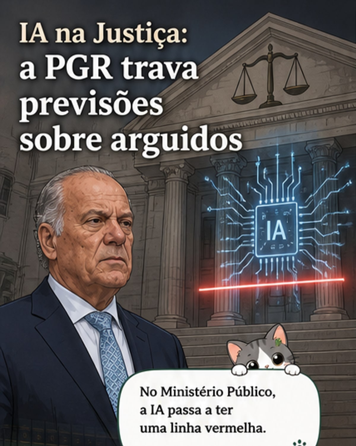 PGR proíbe IA em decisões judiciais