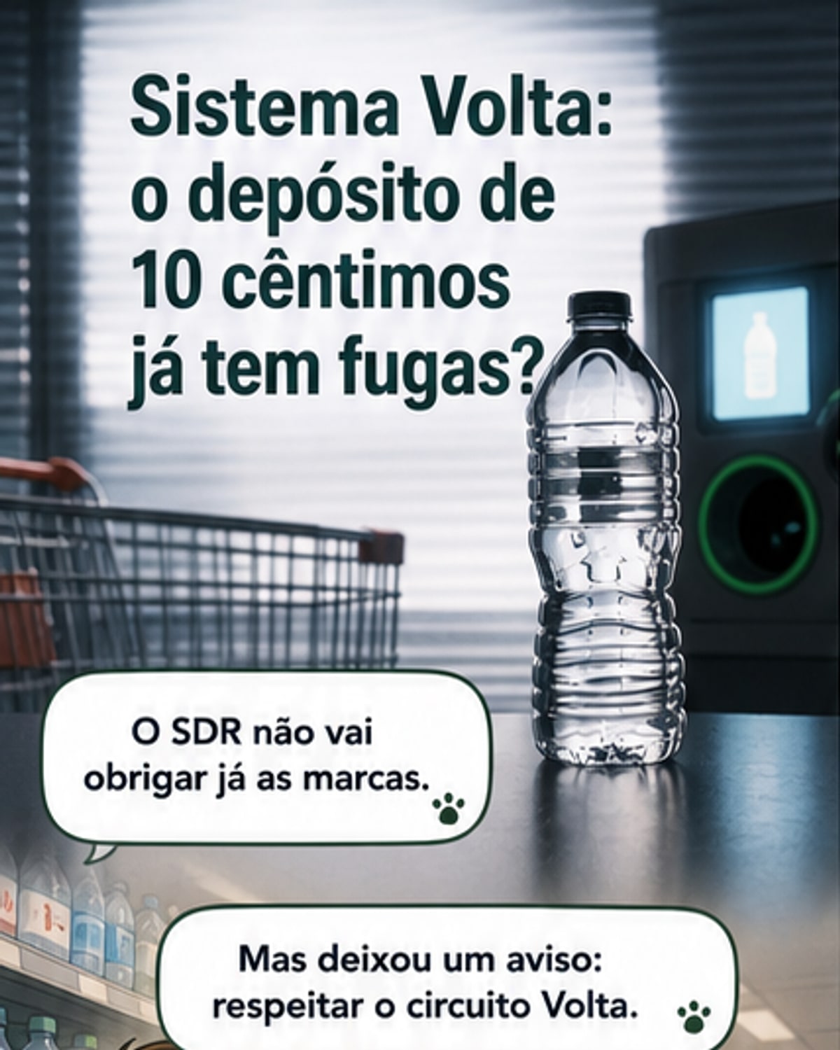 Sistema Volta: marcas não obrigadas, mas sob aviso