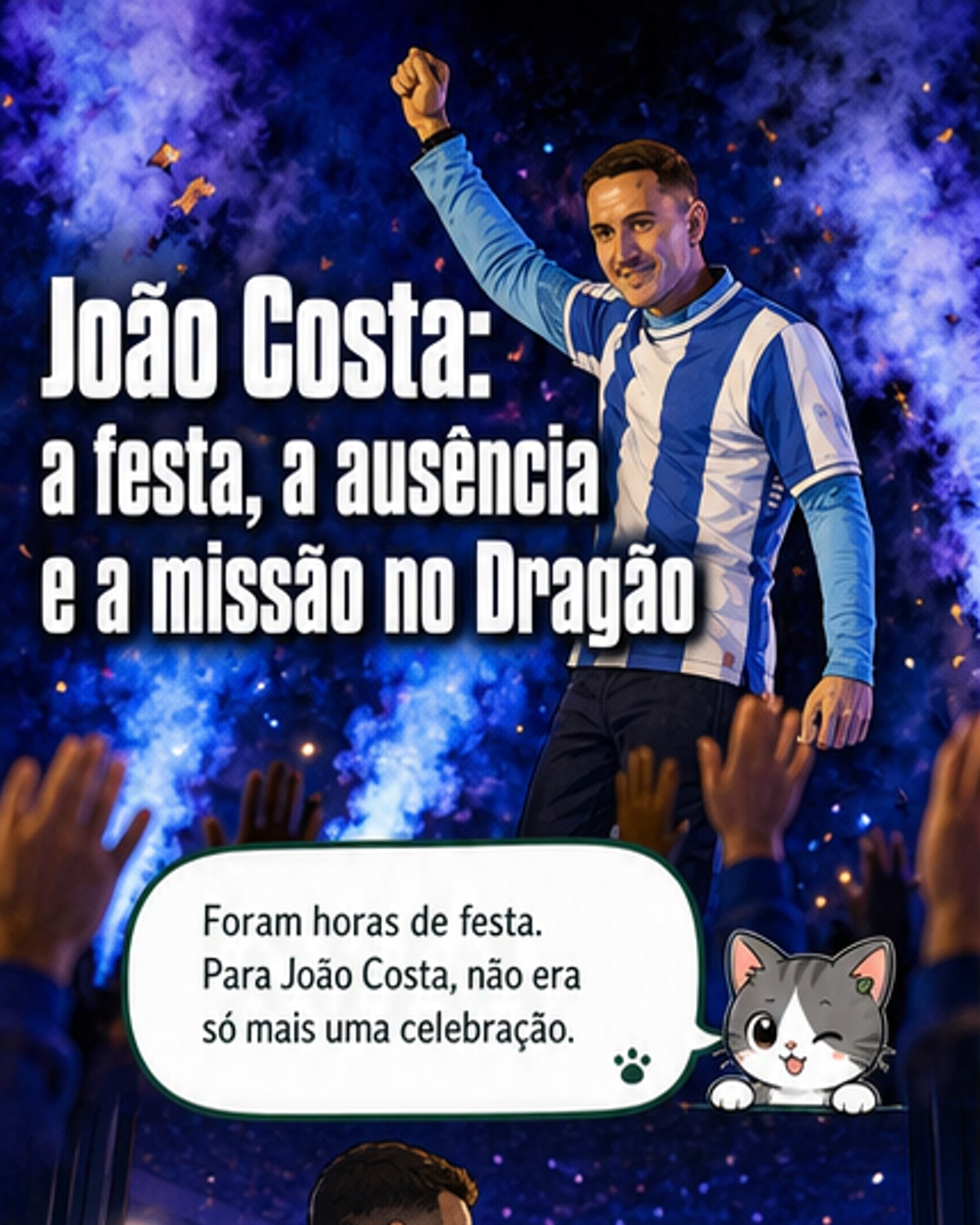 João Costa e a missão secreta no balneário