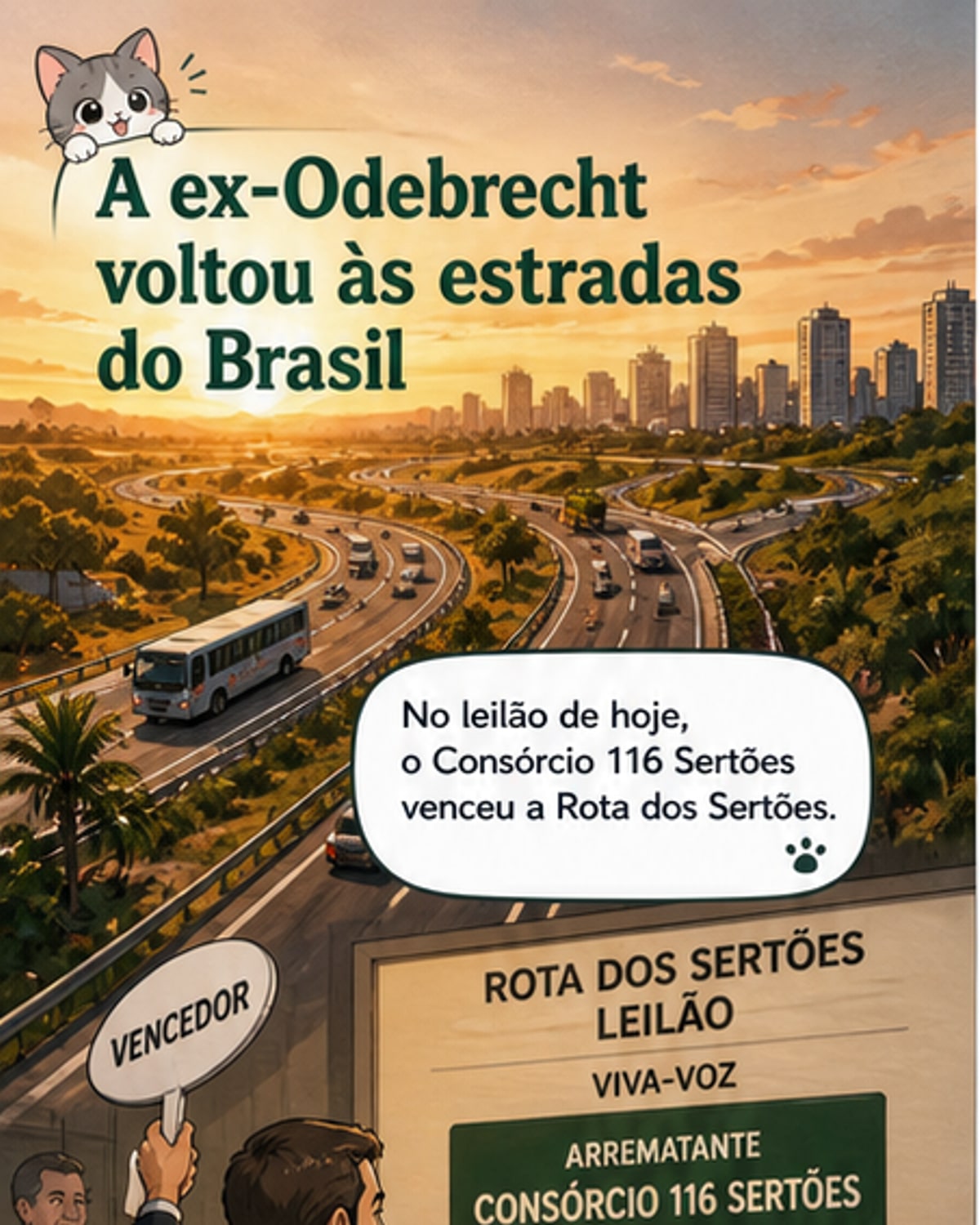 Novonor volta às concessões com vitória na Bahia