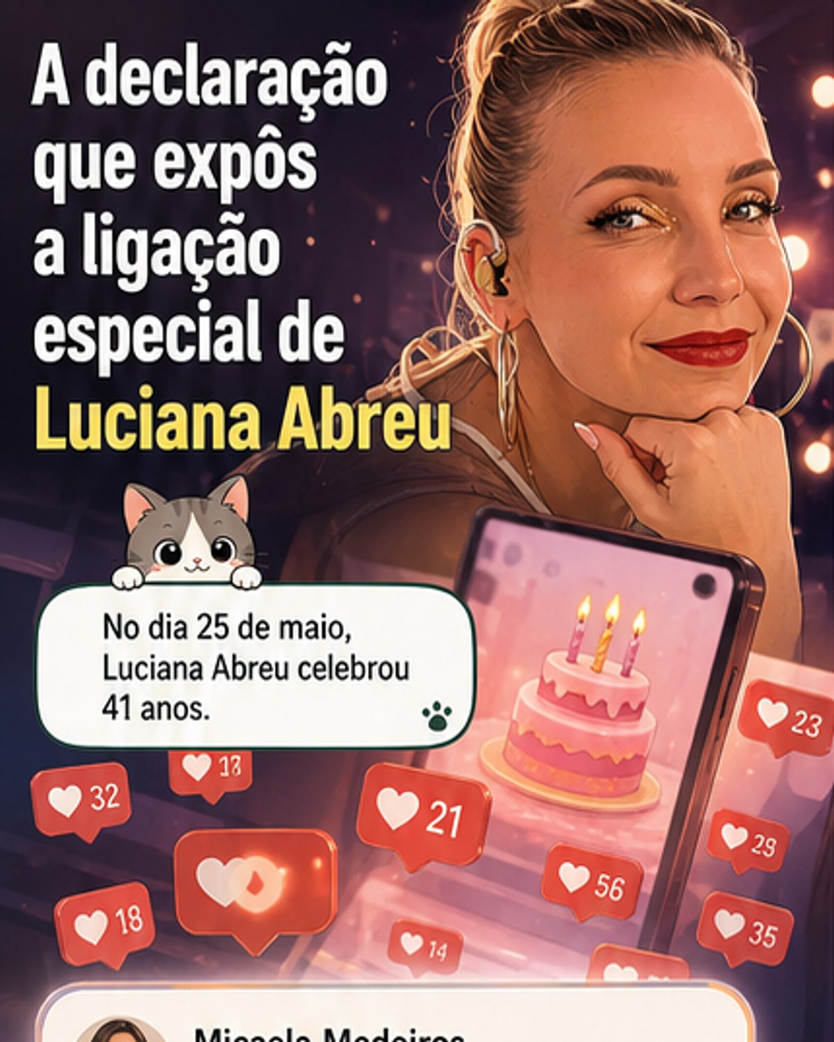 Luciana Abreu declara-se à amiga Micaela
