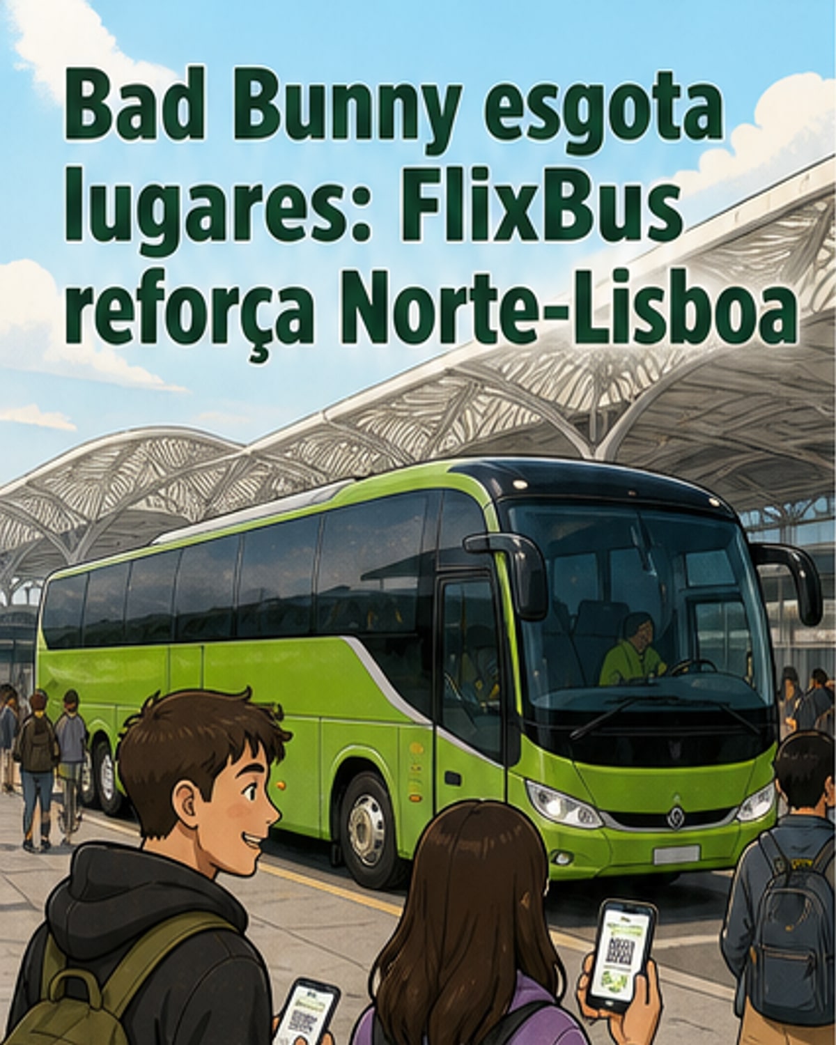 Bad Bunny move milhares e FlixBus reforça rotas