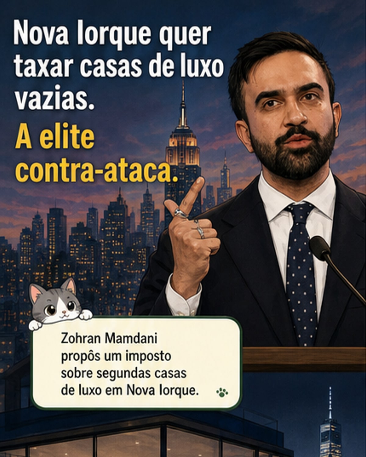 Nova Iorque quer taxar segundas casas de luxo