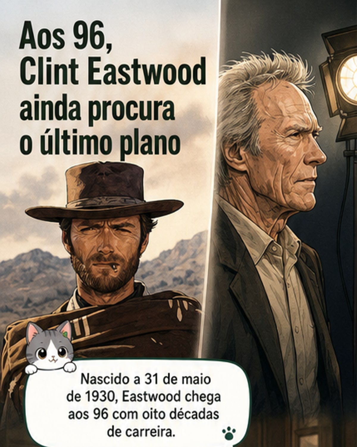 Clint Eastwood faz 96 anos