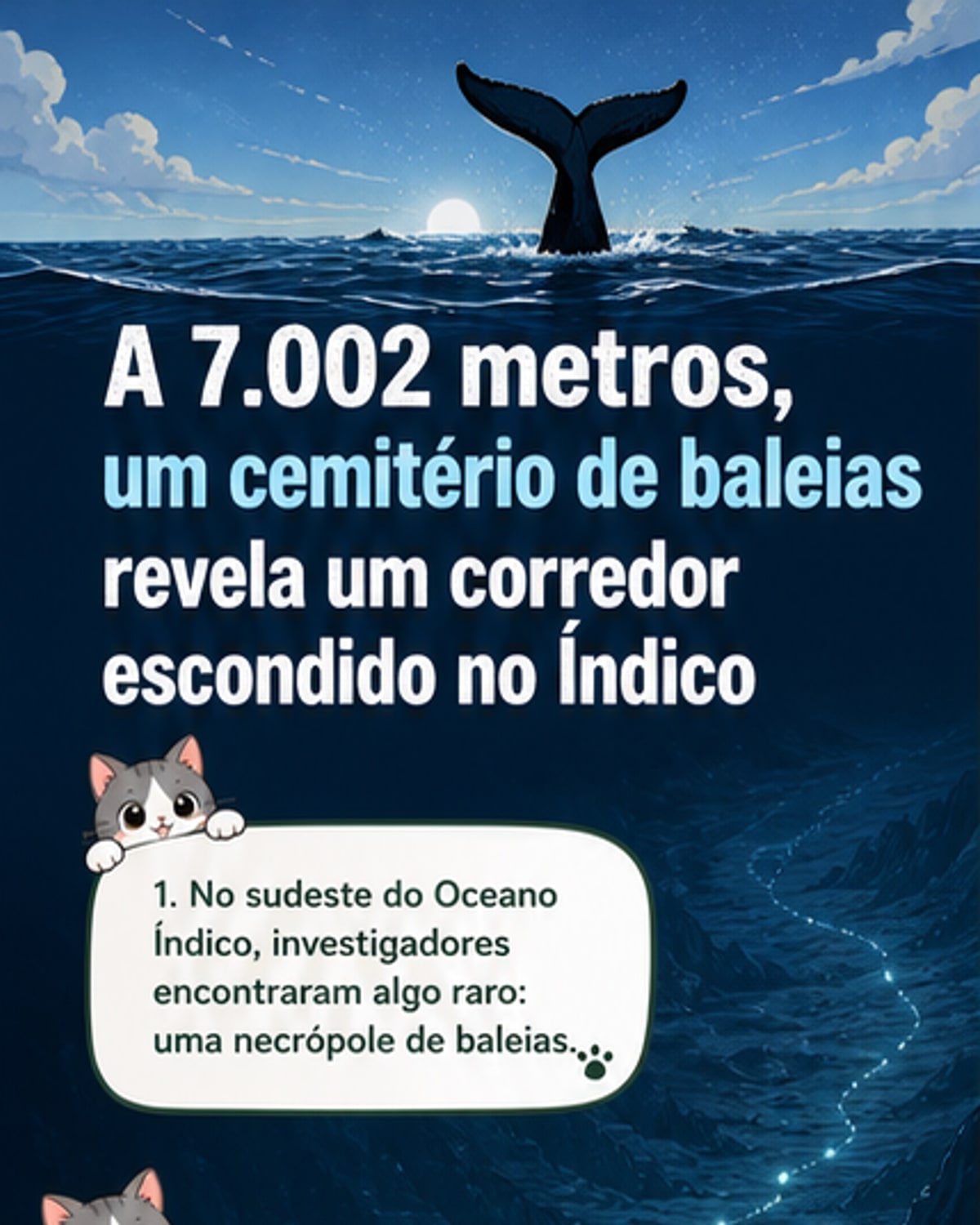 Maior cemitério de baleias já encontrado