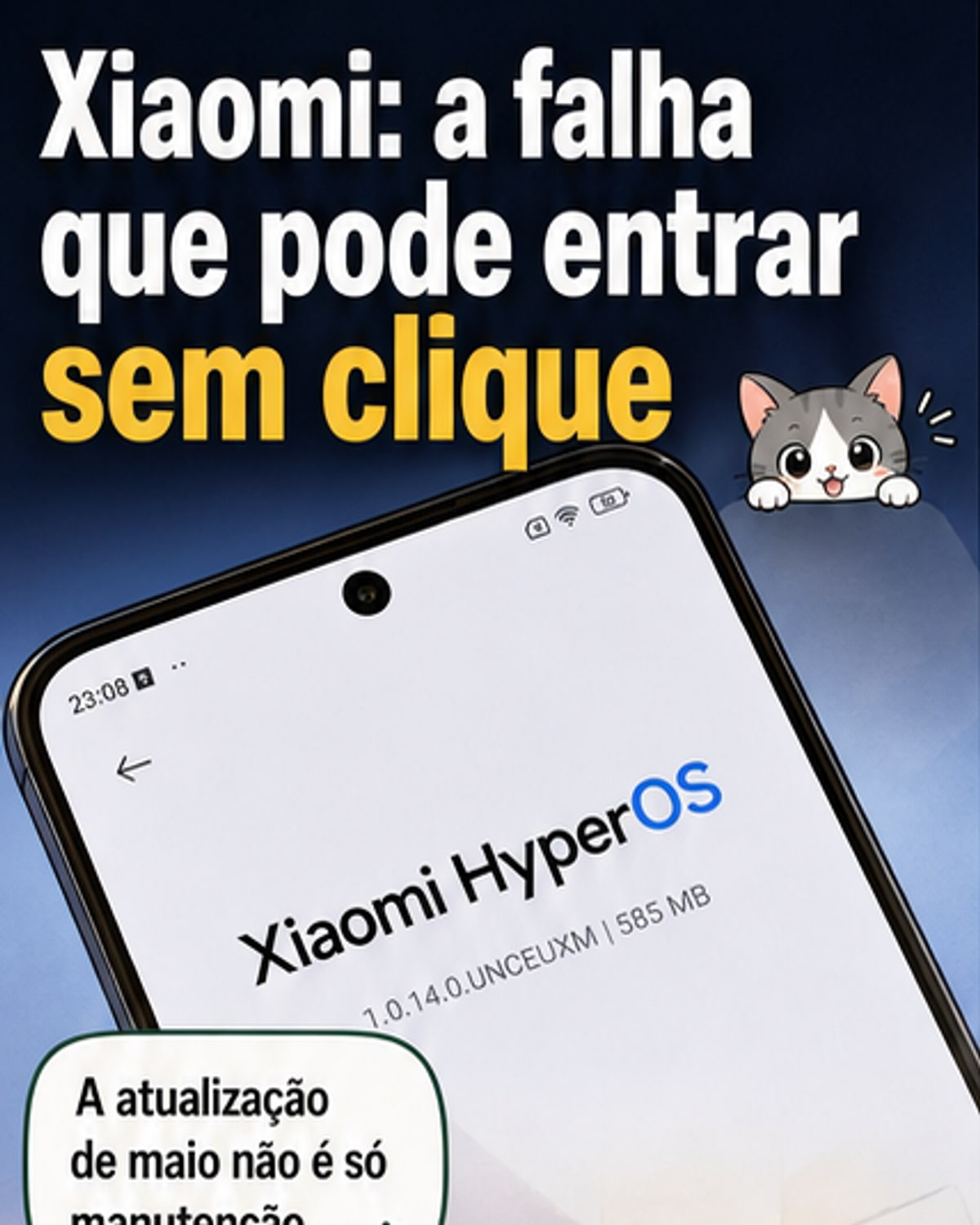 Atualização urgente em Xiaomi, Redmi e POCO