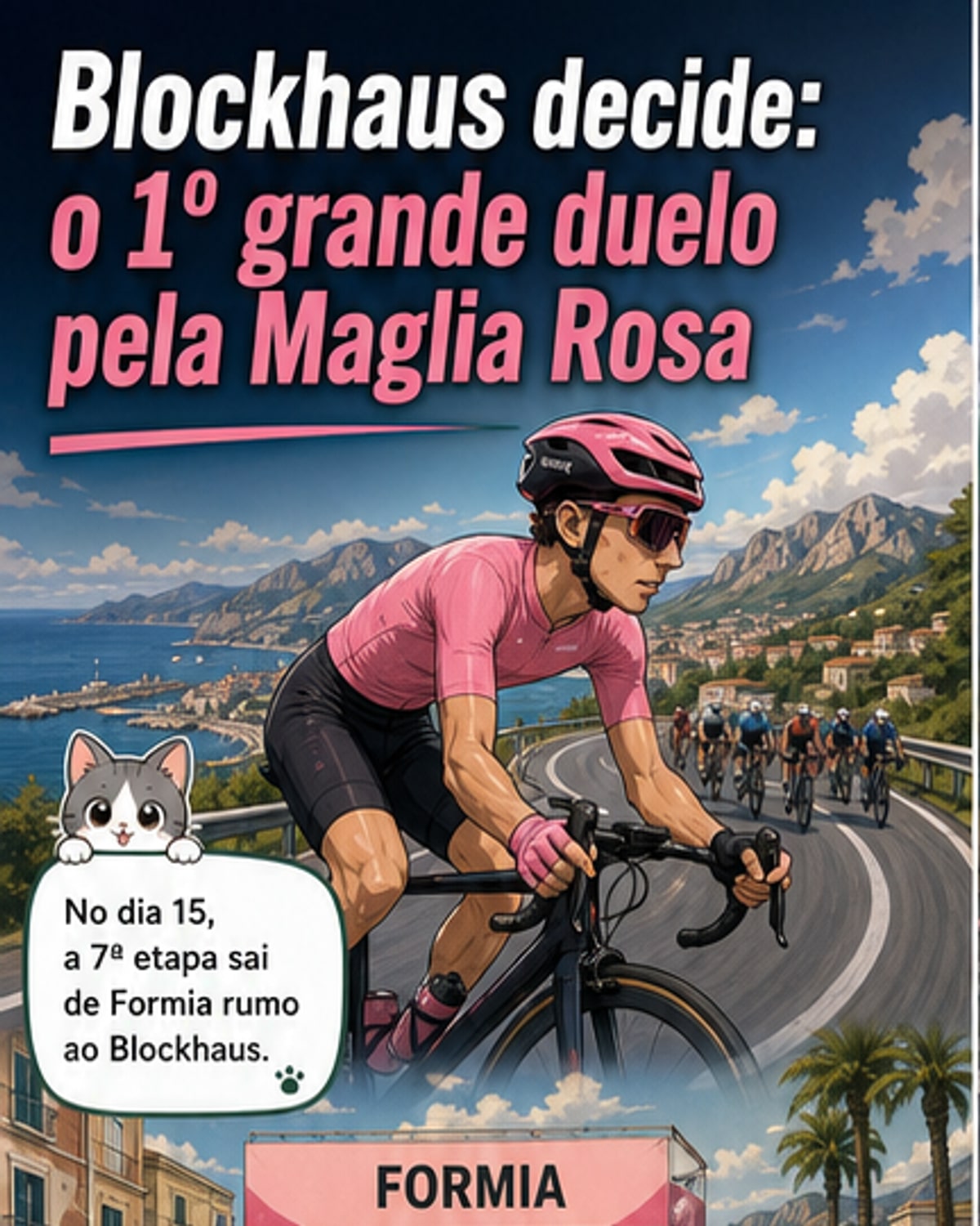 O primeiro duelo pela Maglia Rosa