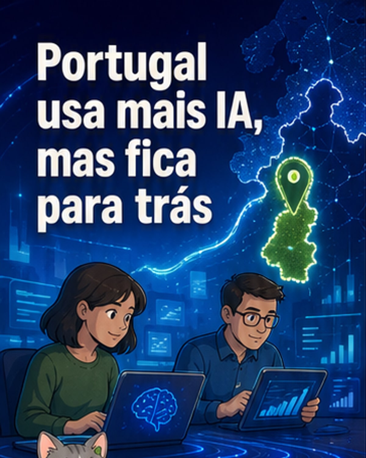 Portugal avança na IA, mas perde posição global