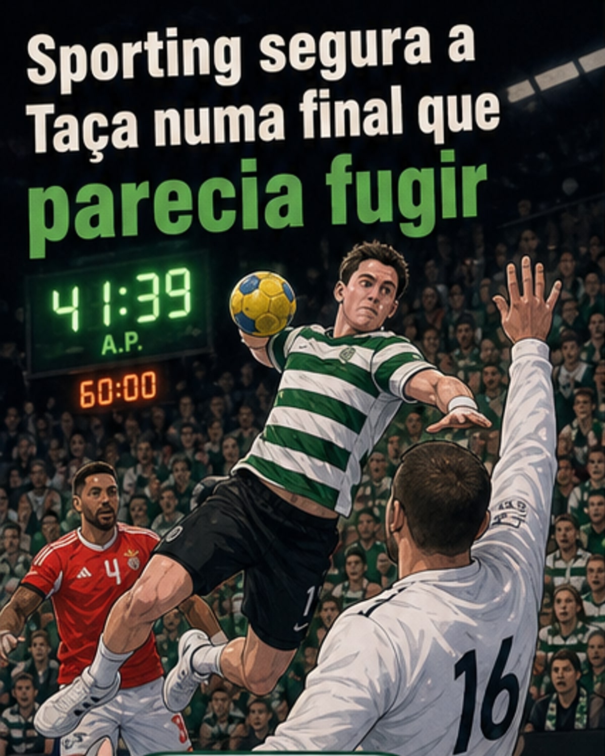 Sporting vence Benfica em final épica