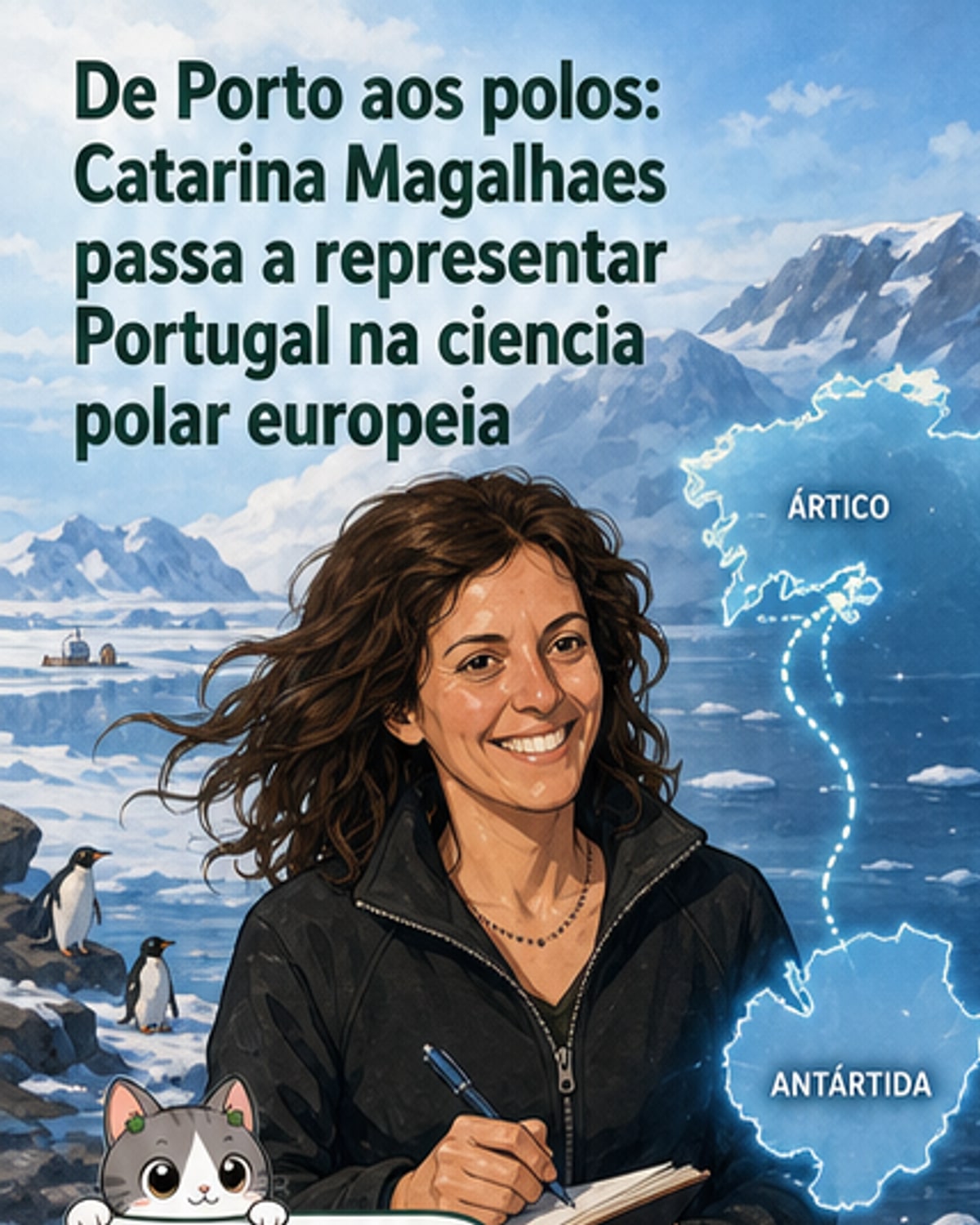 Nova voz de Portugal na ciência polar