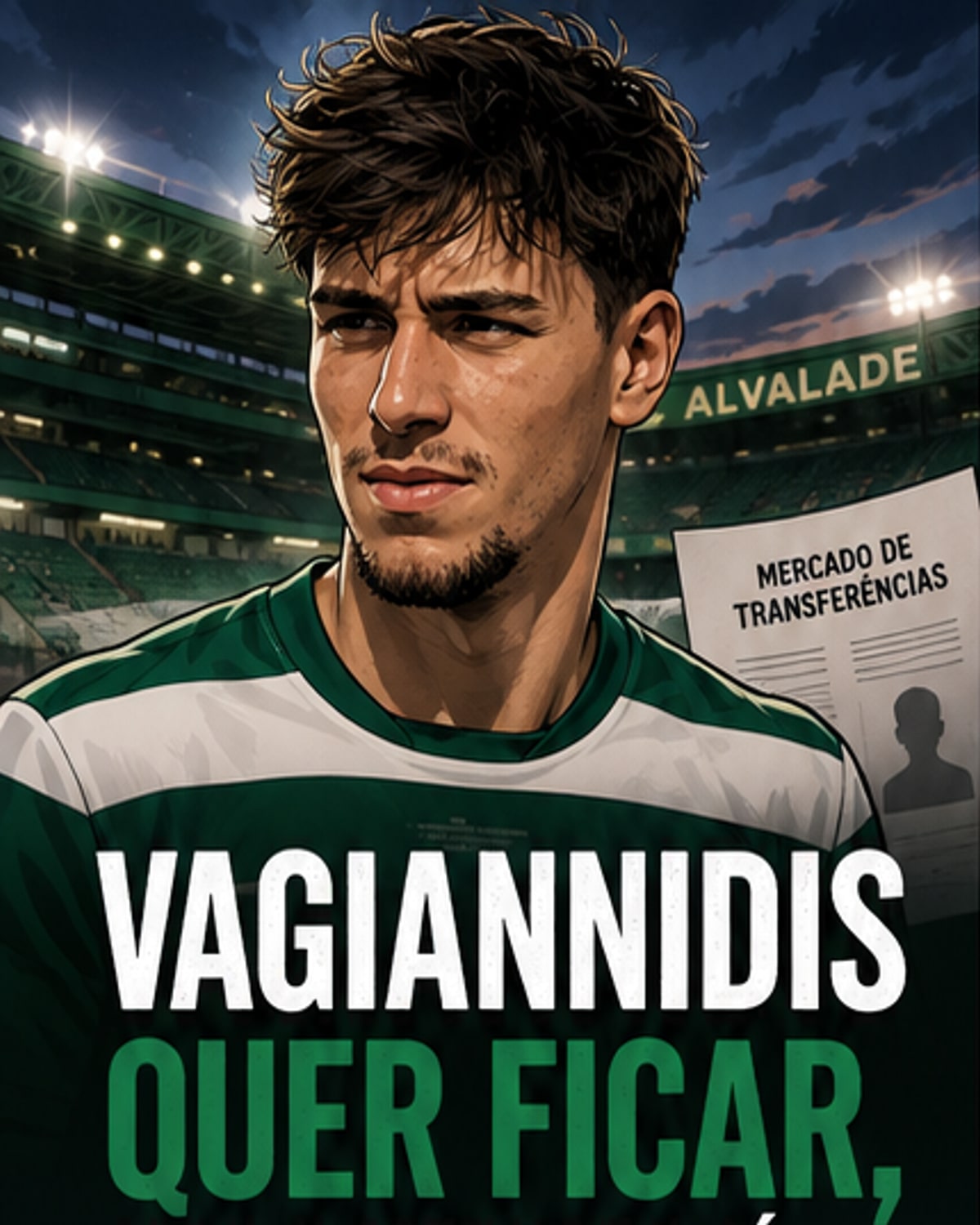 Vagiannidis tem interesse do Villarreal e Everton