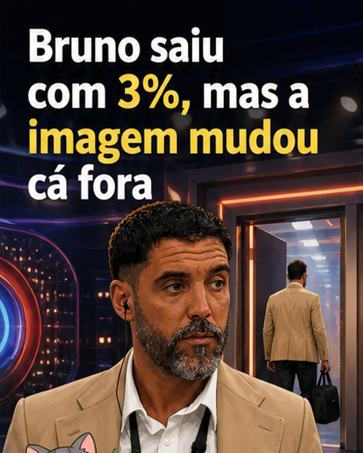 Comentador reage à saída de Bruno Simão