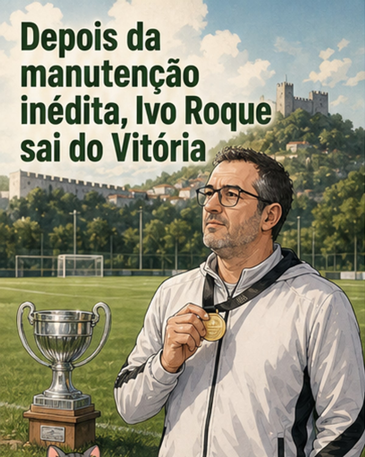 Ivo Roque deixa comando do V. Guimarães feminino