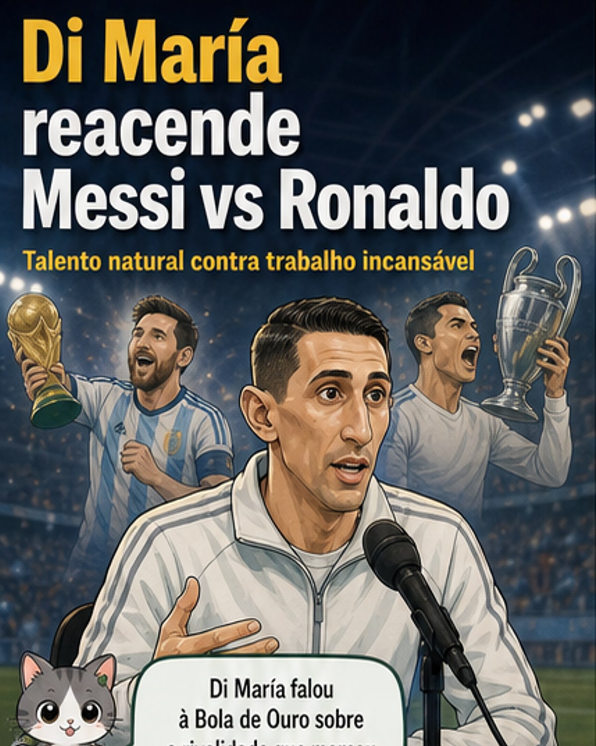 Di María: Messi tem talento divino