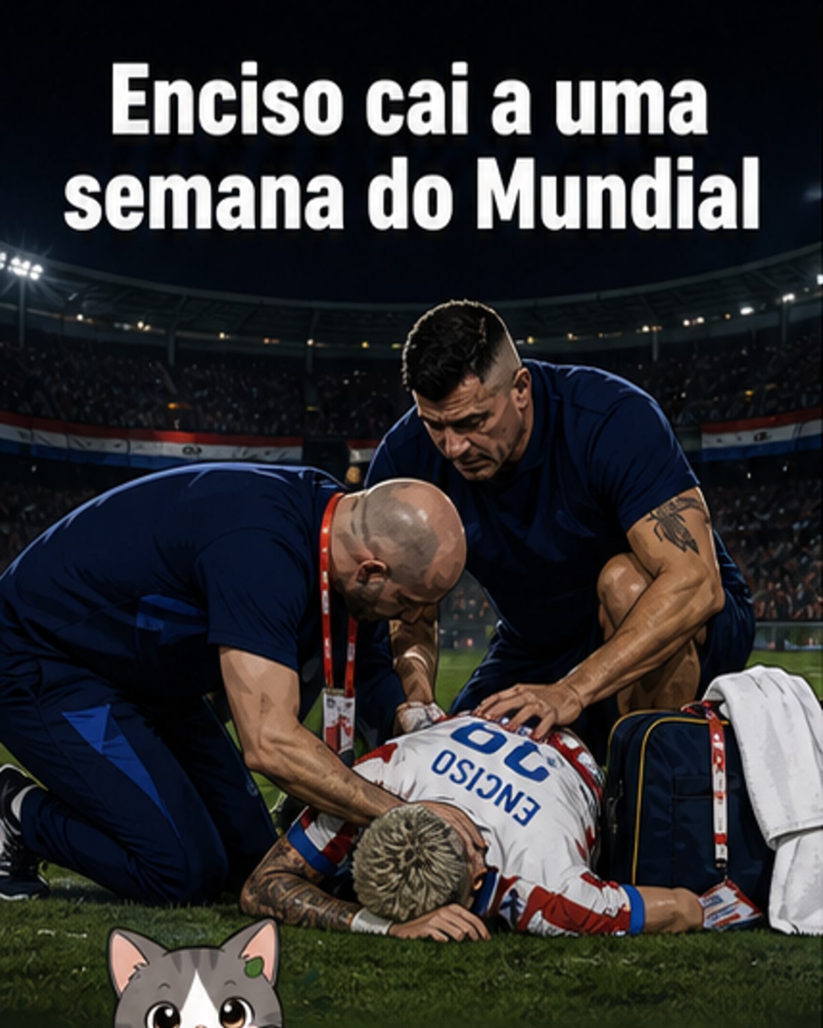 Joia do Paraguai sofre lesão antes do Mundial