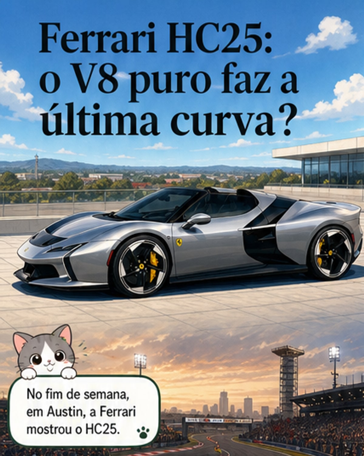 Ferrari HC25 marca o fim de uma era