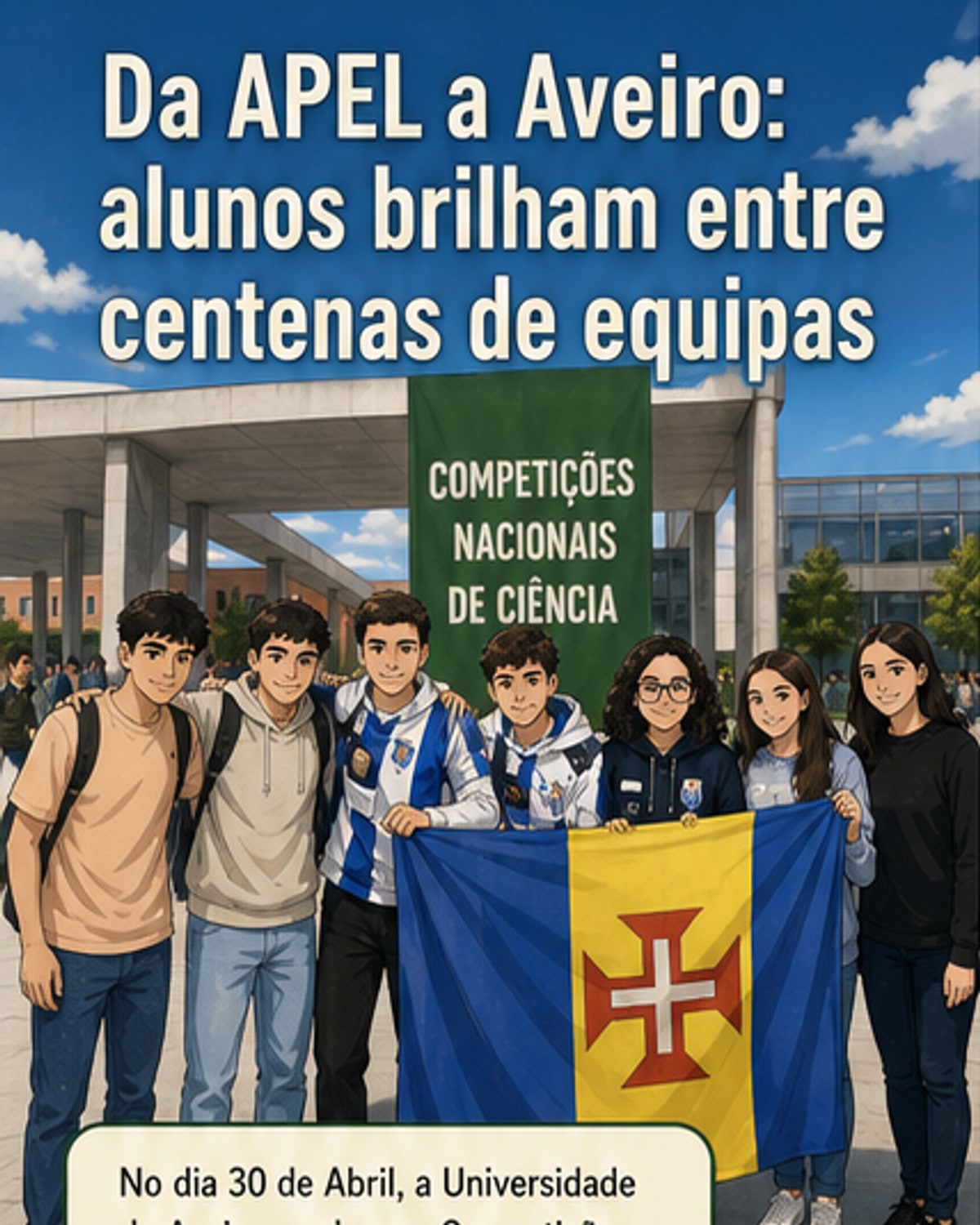 Alunos brilharam em competição nacional de ciência