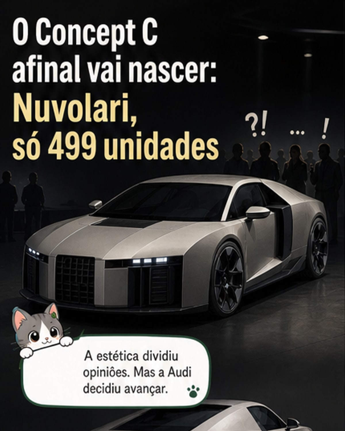 Audi lança Nuvolari com 1001 cv