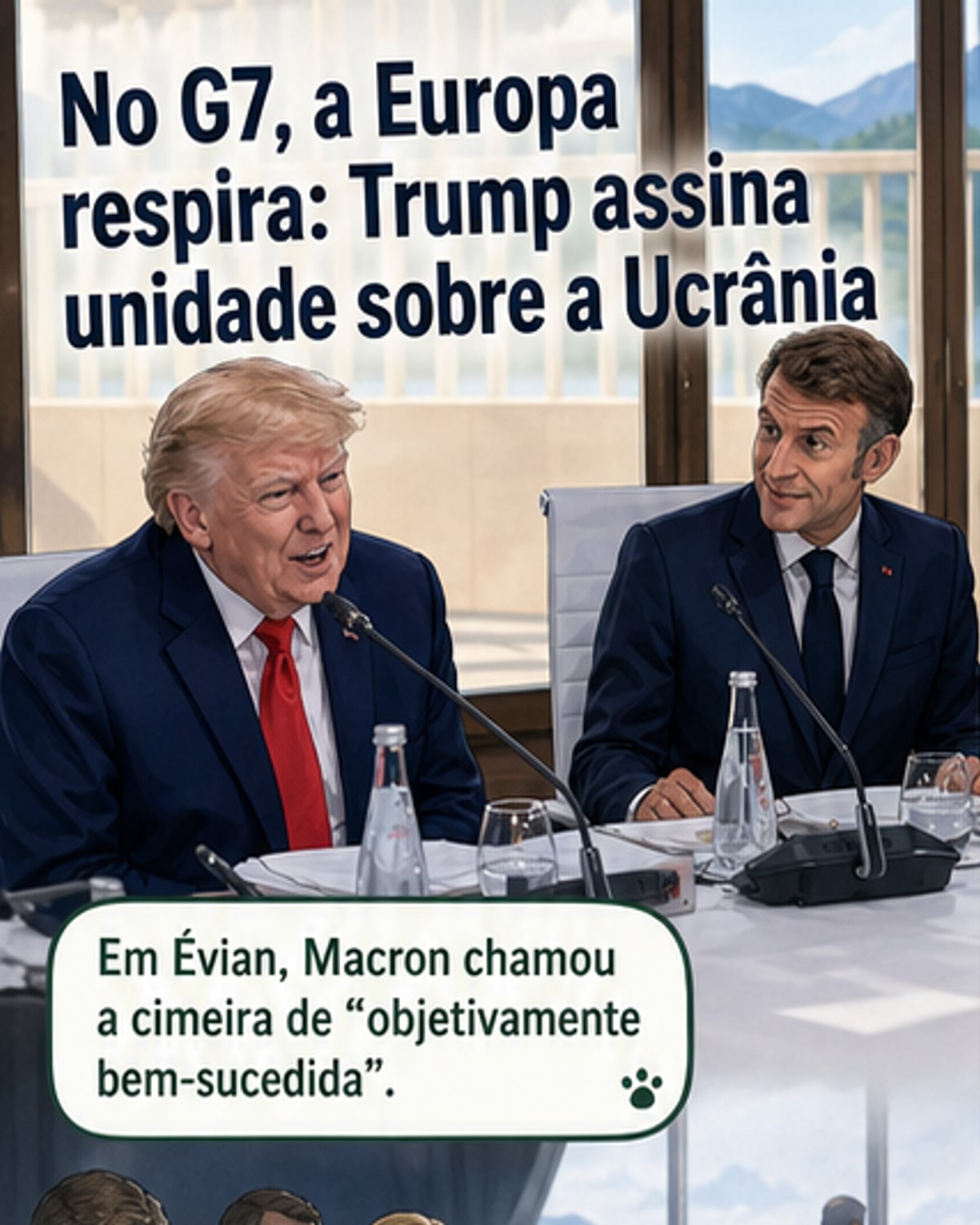 G7 fecha unidade sobre a Ucrânia
