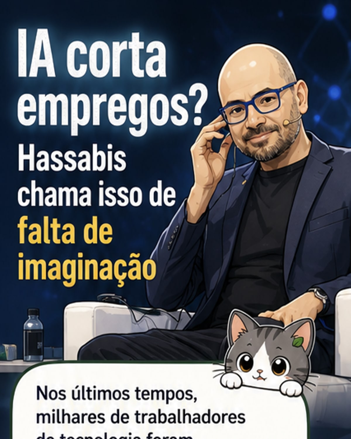 IA substitui empregos? Líder da DeepMind discorda