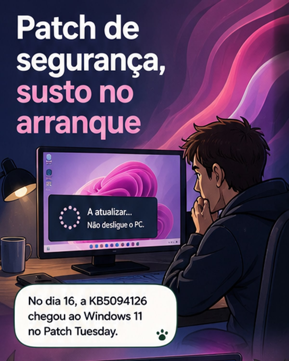 Atualização do Windows 11 causa caos