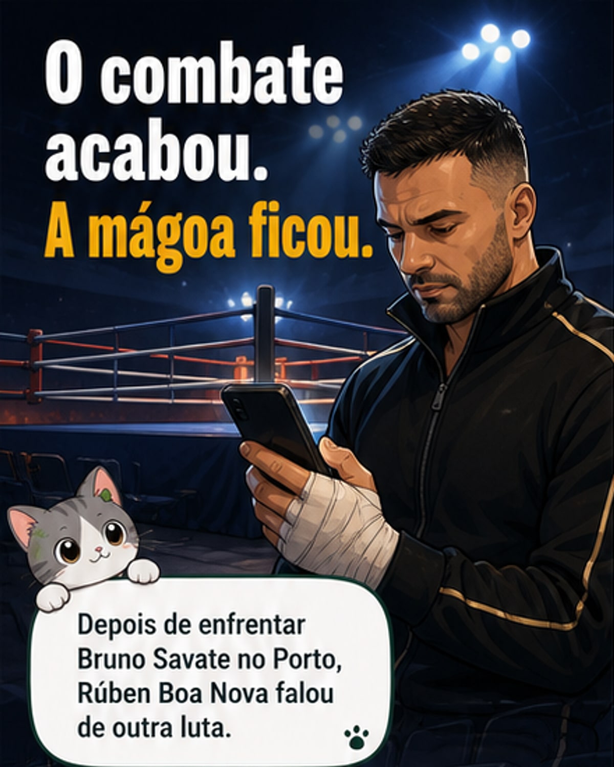 Rúben Boa Nova fala de apoio ausente