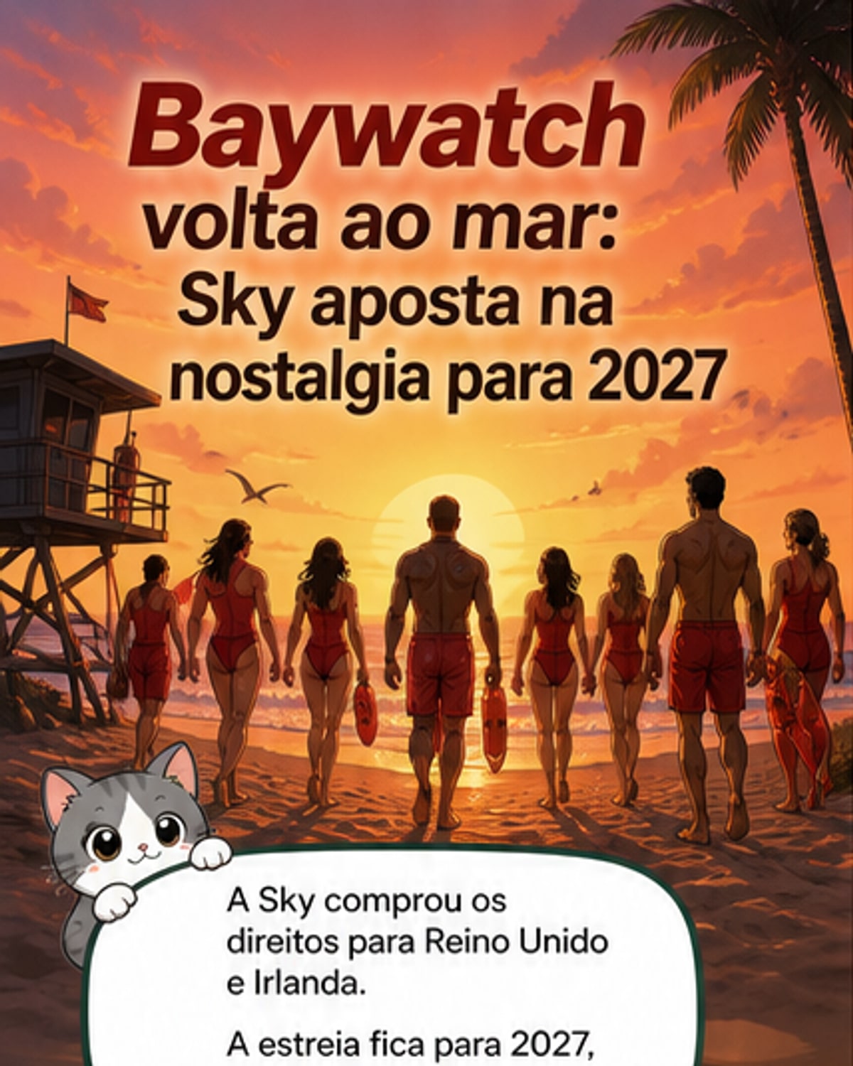 Baywatch volta com nova geração em 2027