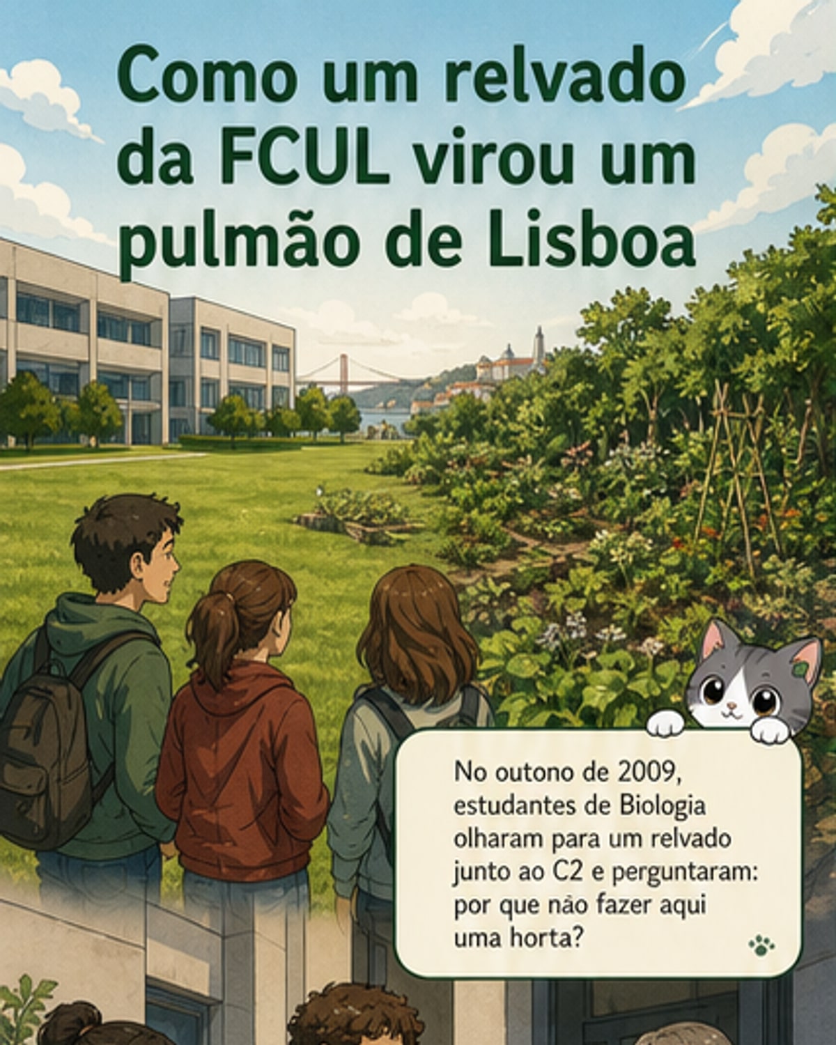 HortaFCUL: 15 anos regenerando solos na cidade