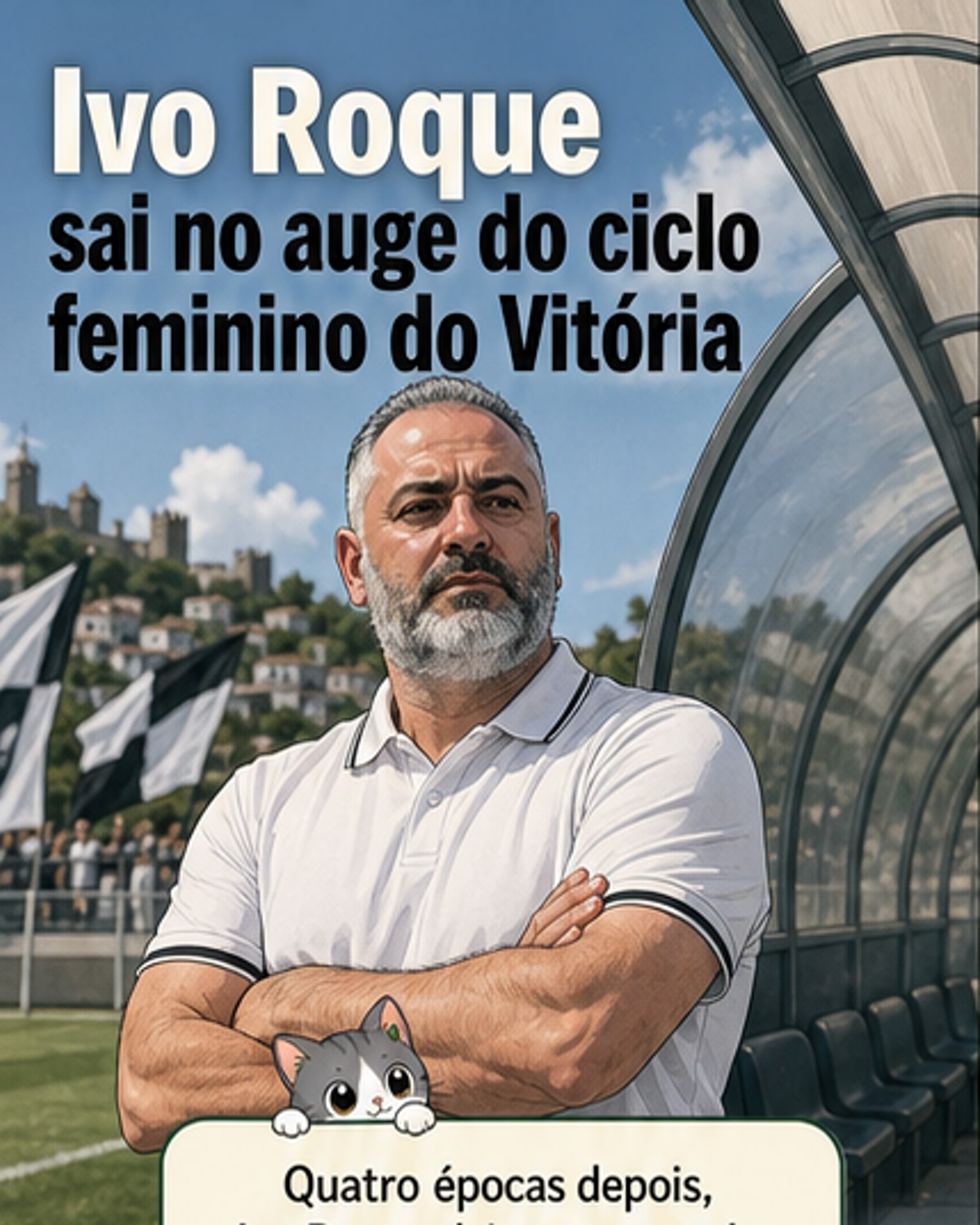 Treinador que levou Vitória ao topo sai após quatro anos