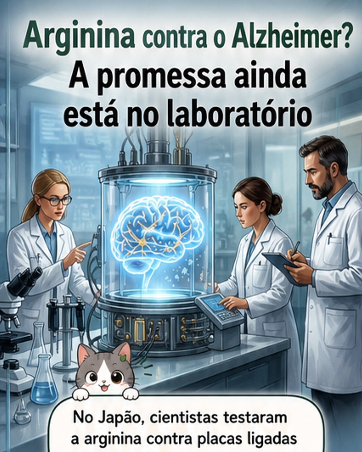 Aminoácido comum pode frear o Alzheimer