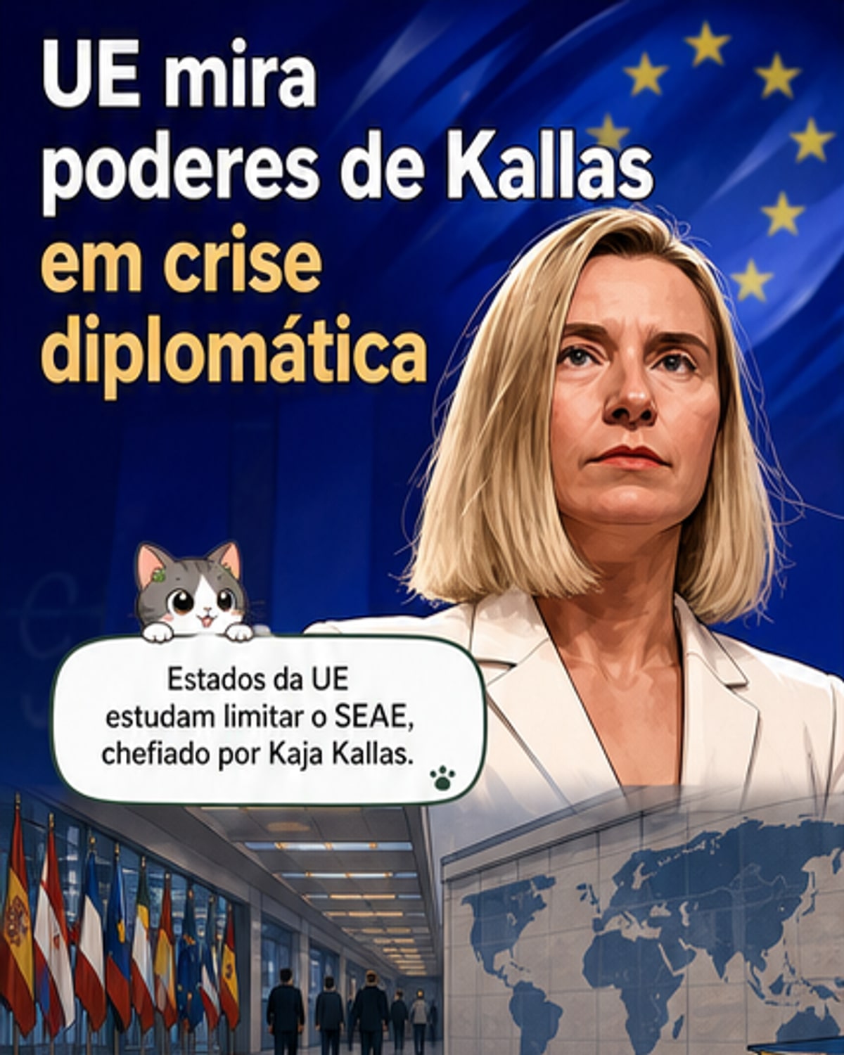 UE pode restringir poderes de Kallas