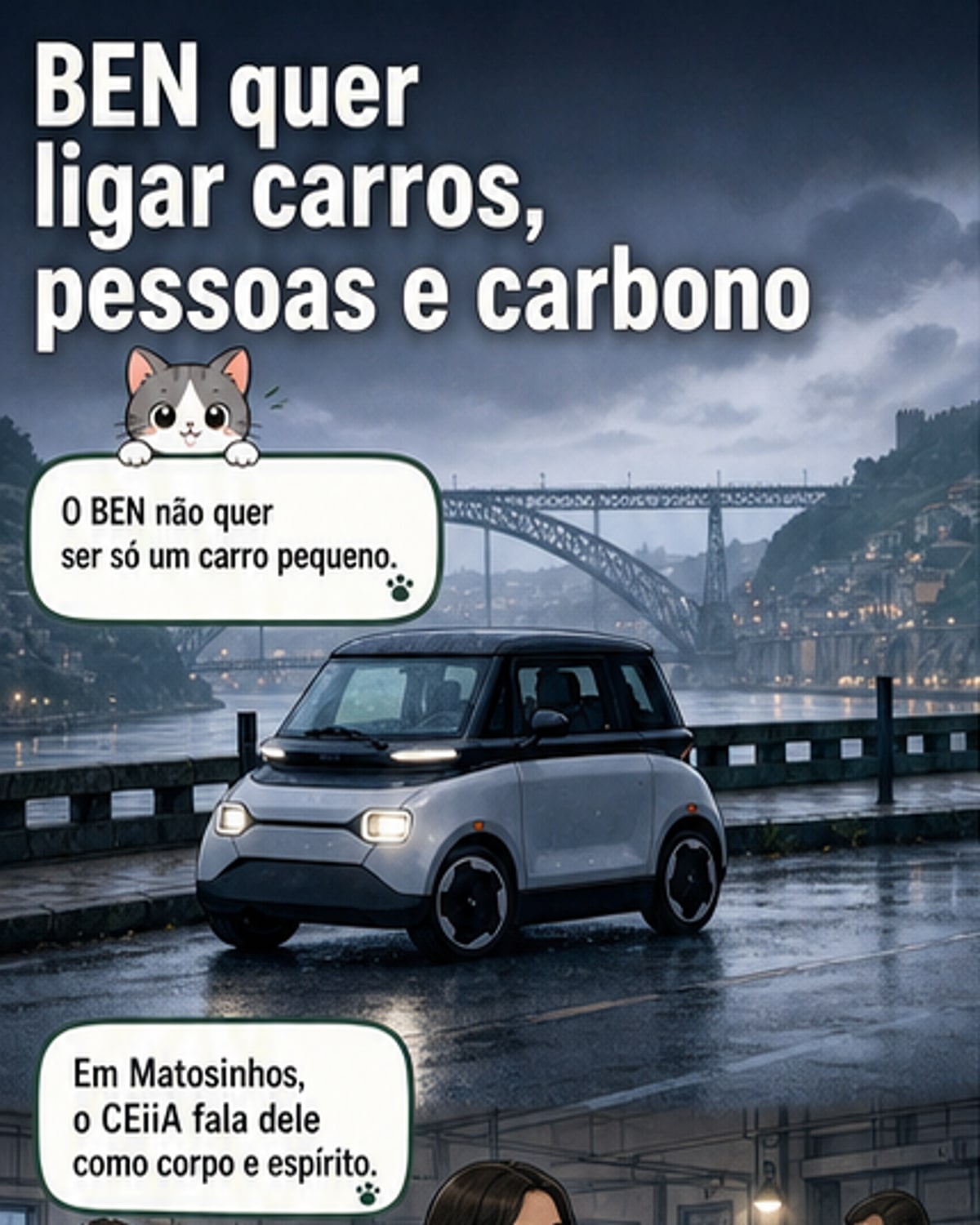O primeiro carro elétrico português