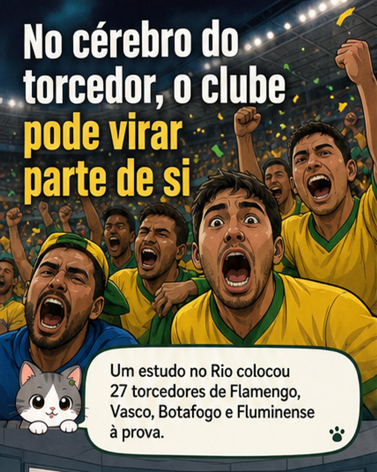 Como o cérebro reage ao futebol