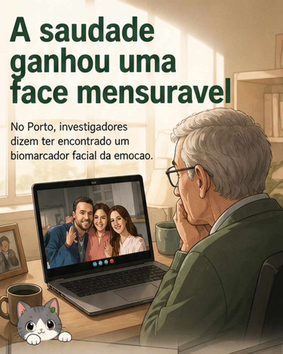 Descoberta a 'cara' da saudade