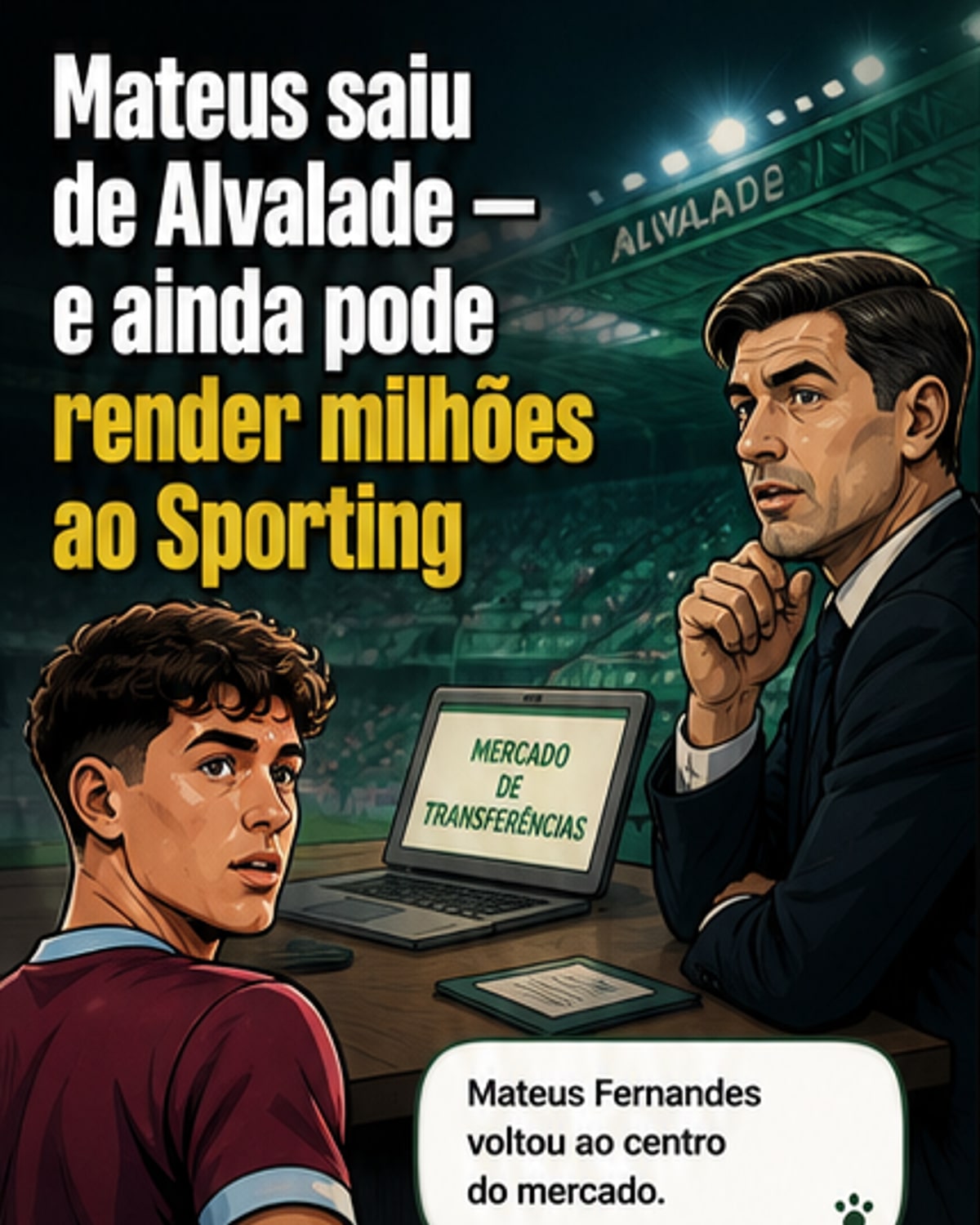 Jogador que o Sporting dispensou pode render milhões