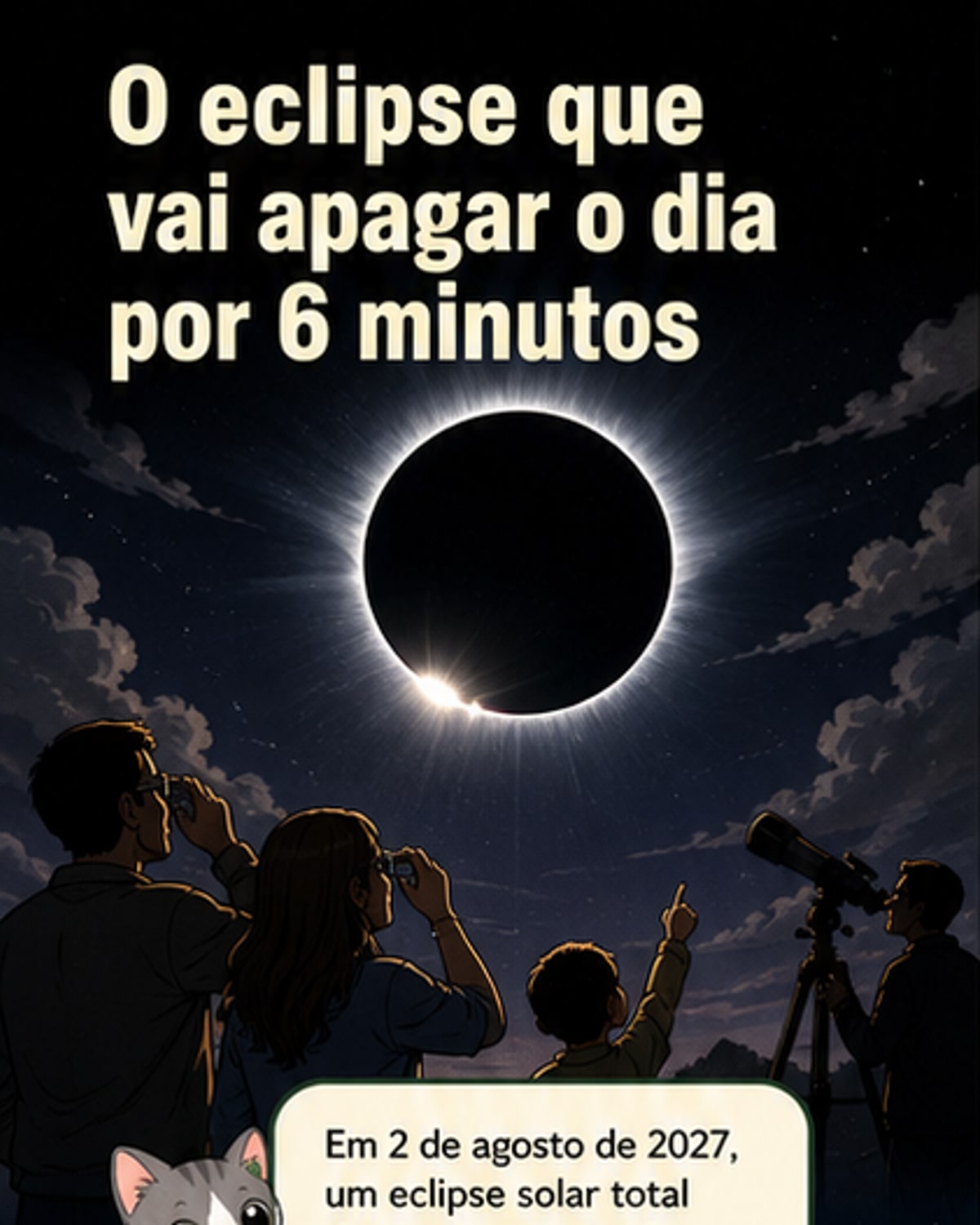 Eclipse total de 6 minutos vem aí