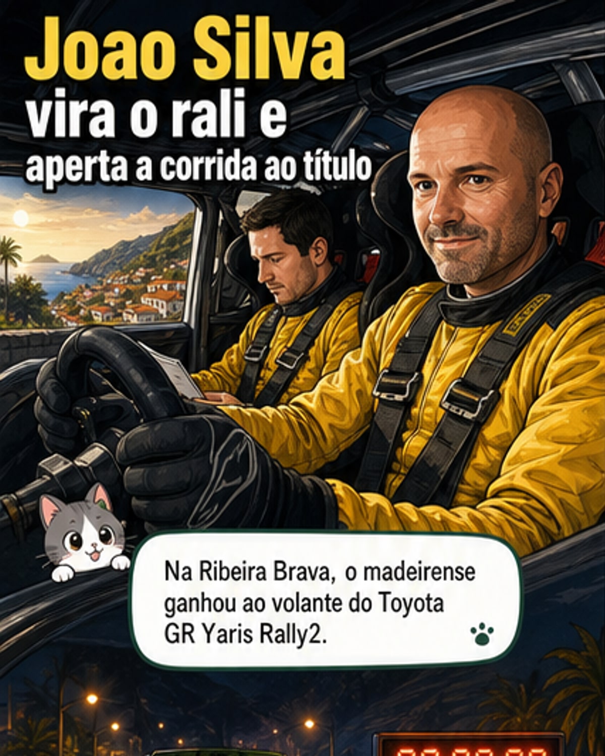 João Silva vence no asfalto madeirense