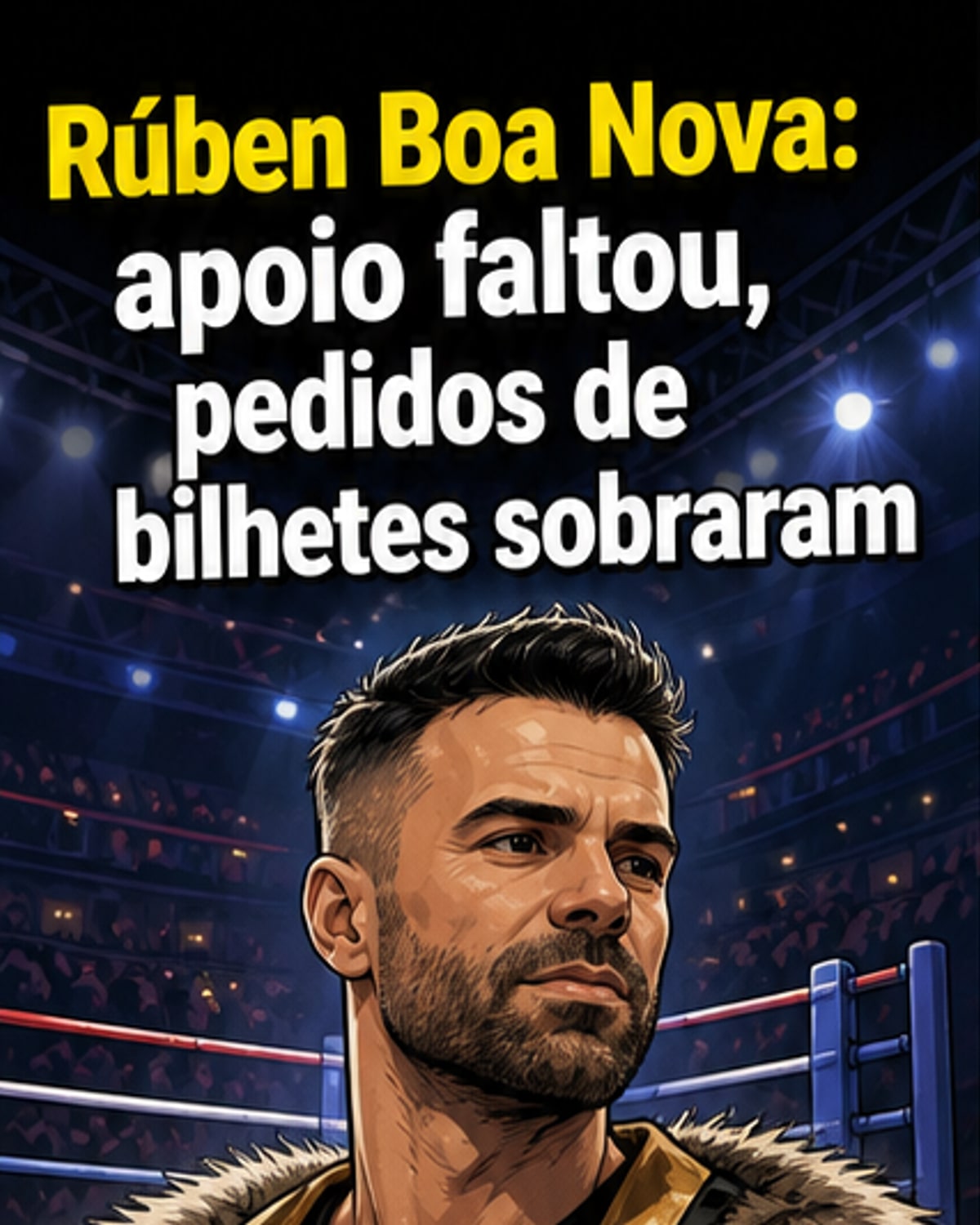 Rúben Boa Nova fala sobre apoio vazio