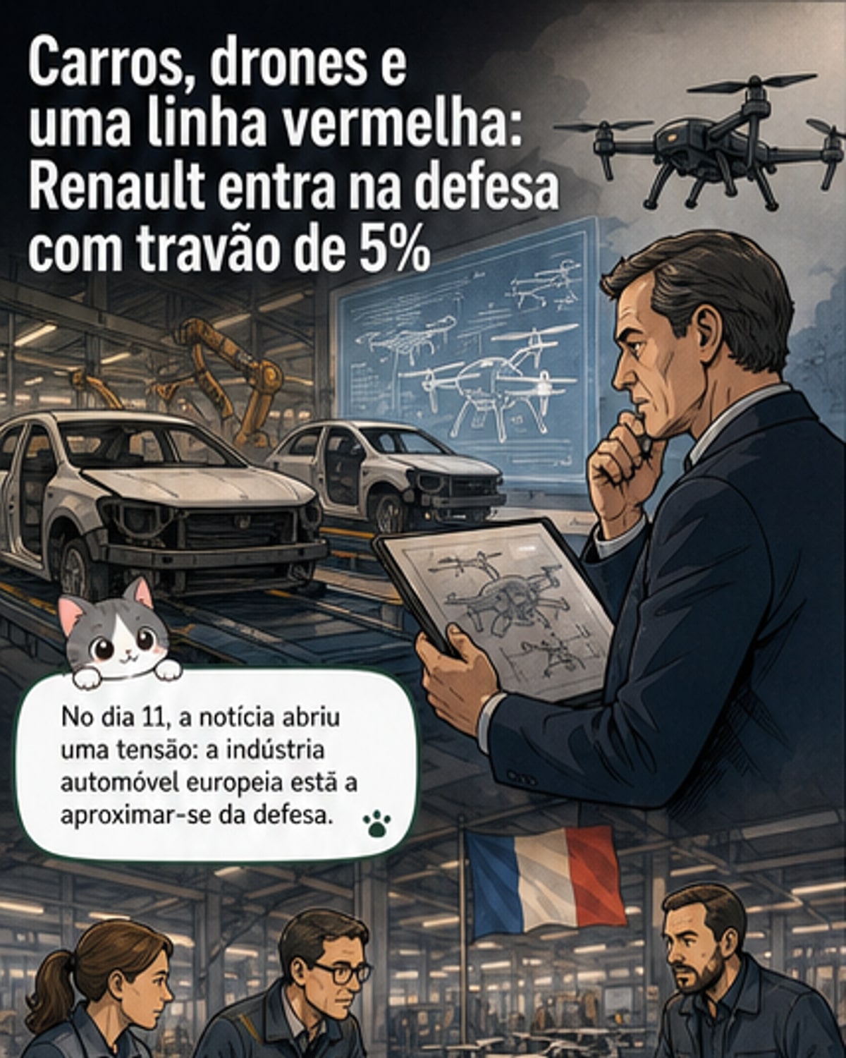 Renault e Mercedes entram no setor de defesa