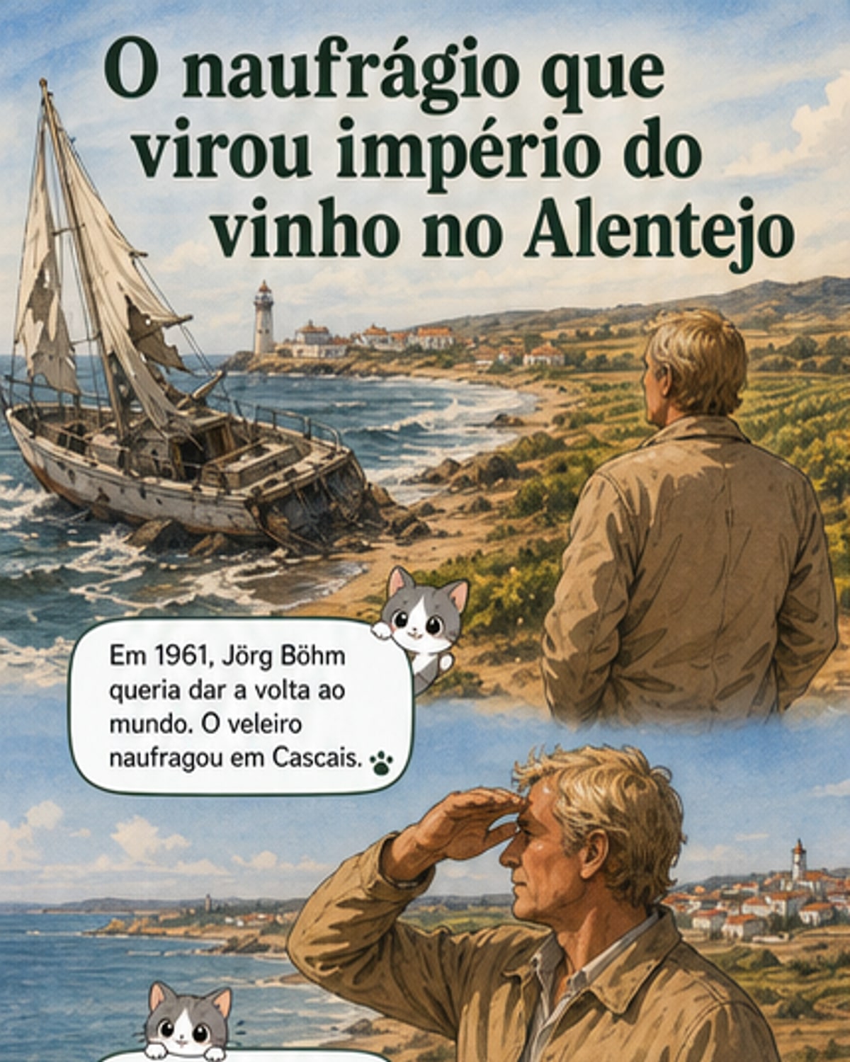Como uma família alemã criou um império do vinho no Alentejo