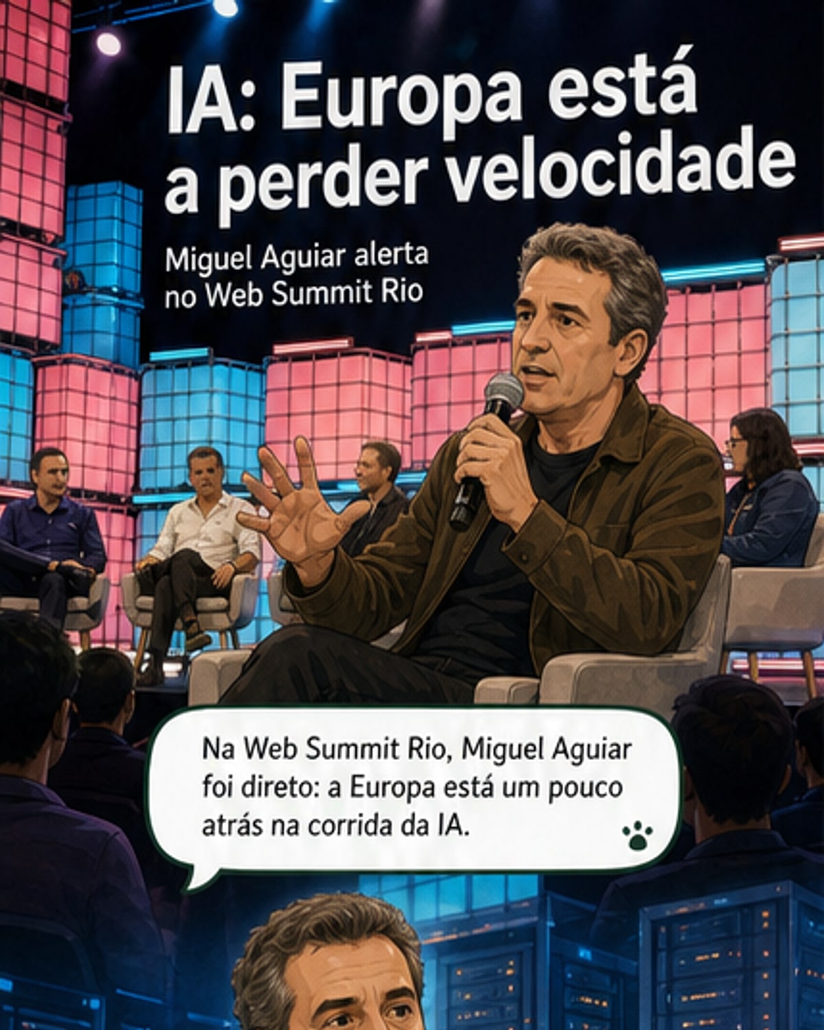 Europa atrasa-se na corrida da IA