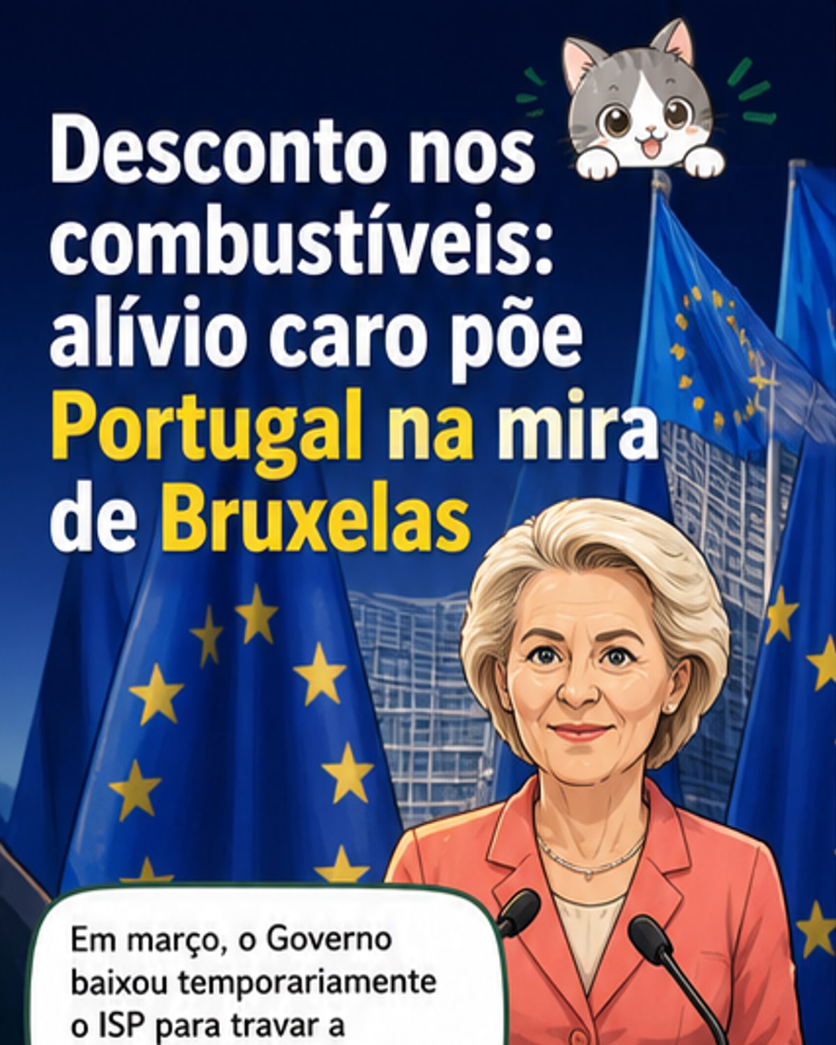 UE pressiona fim de apoios a combustíveis