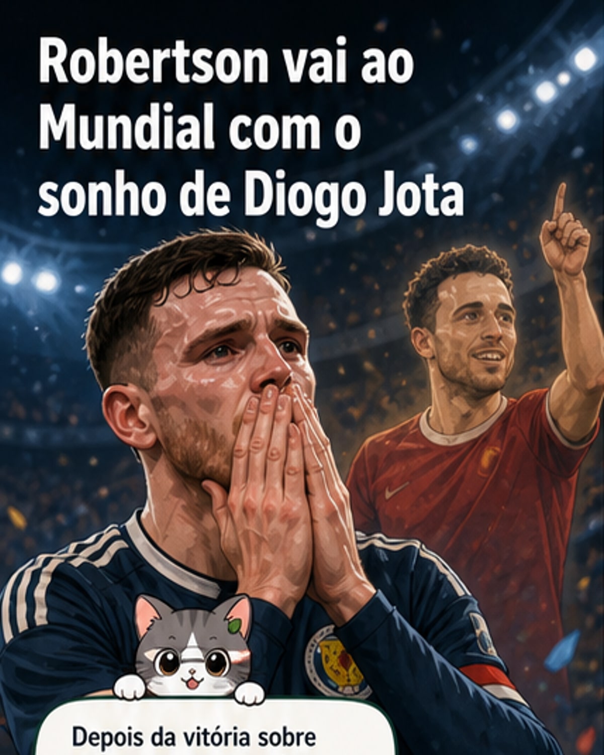 A carta que liga um sonho ao Mundial