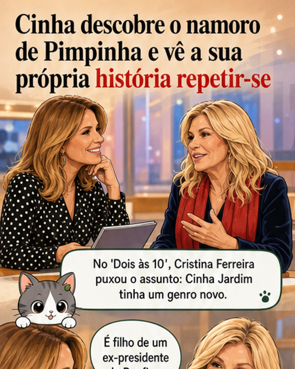 Cinha Jardim comenta namoro da filha