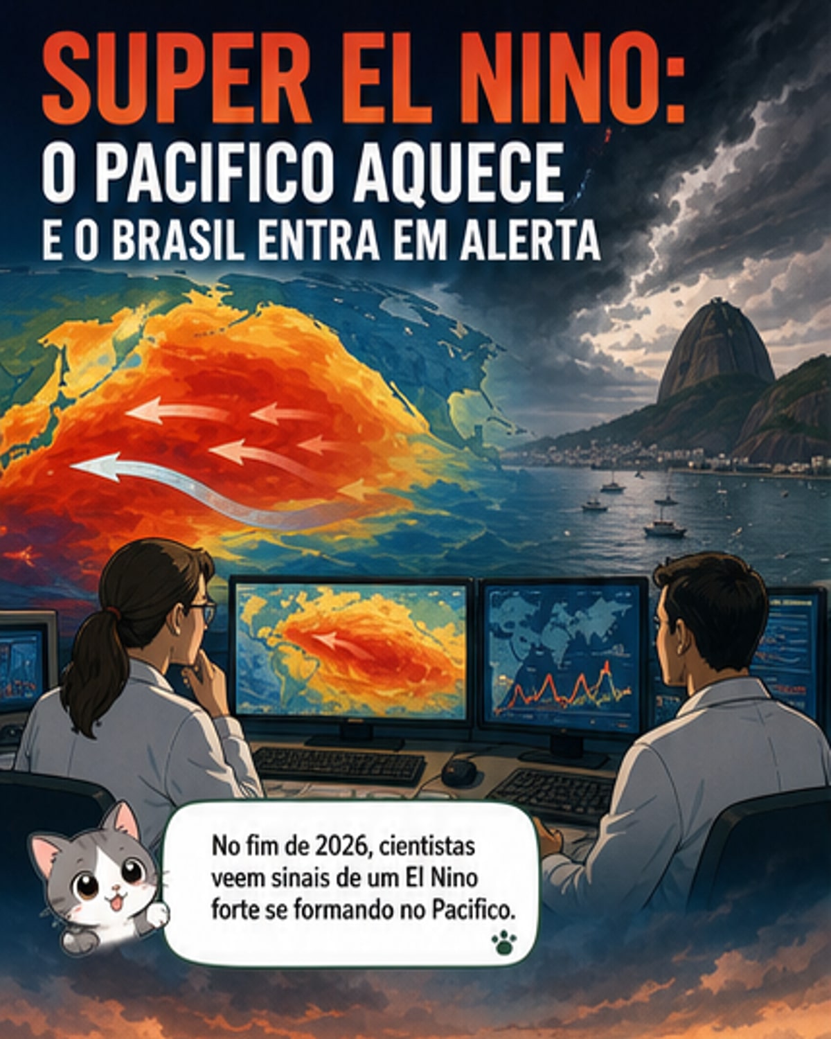 Super El Niño pode vir com calor extremo