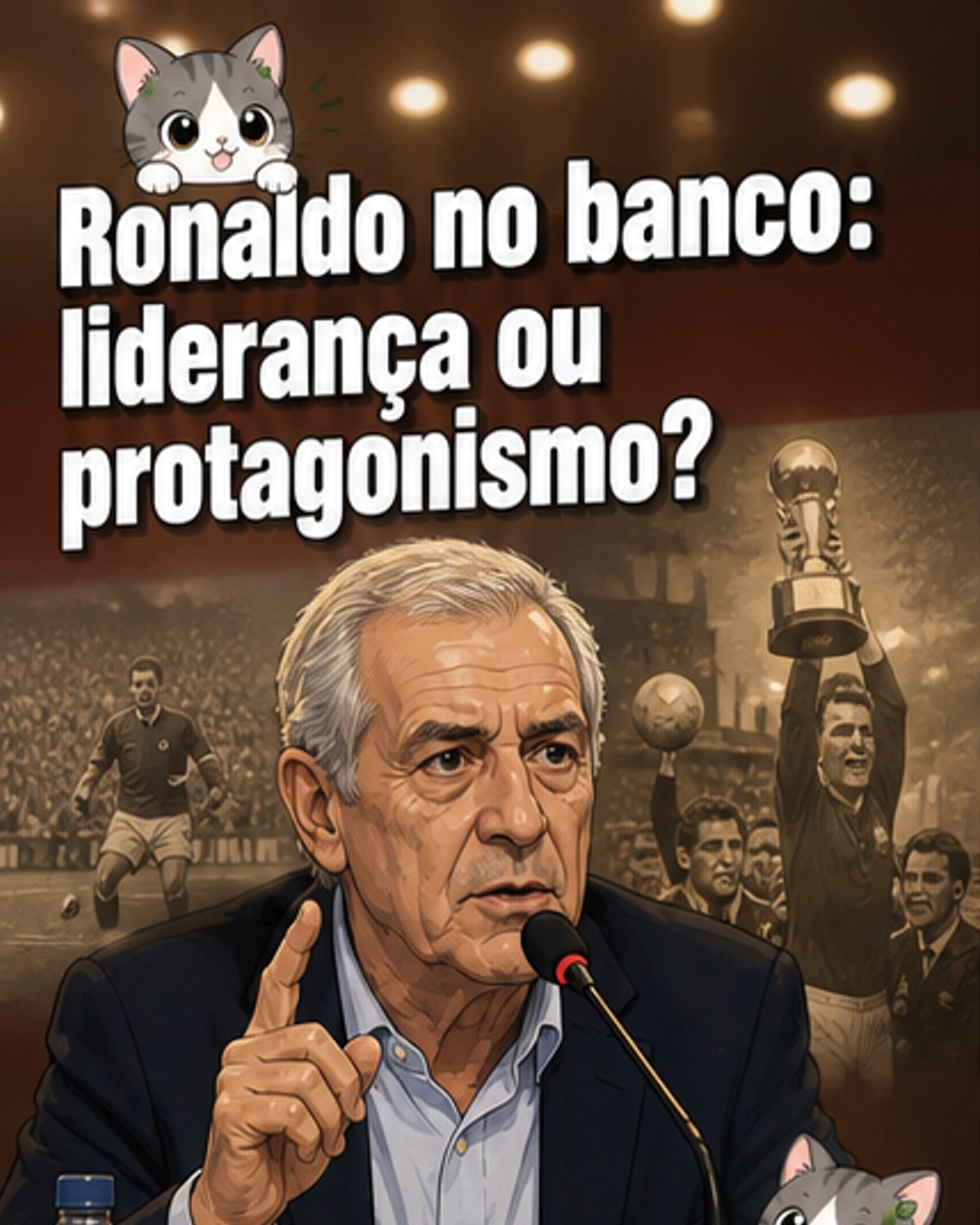 Simões critica CR7: 'Joga para ser a figura'