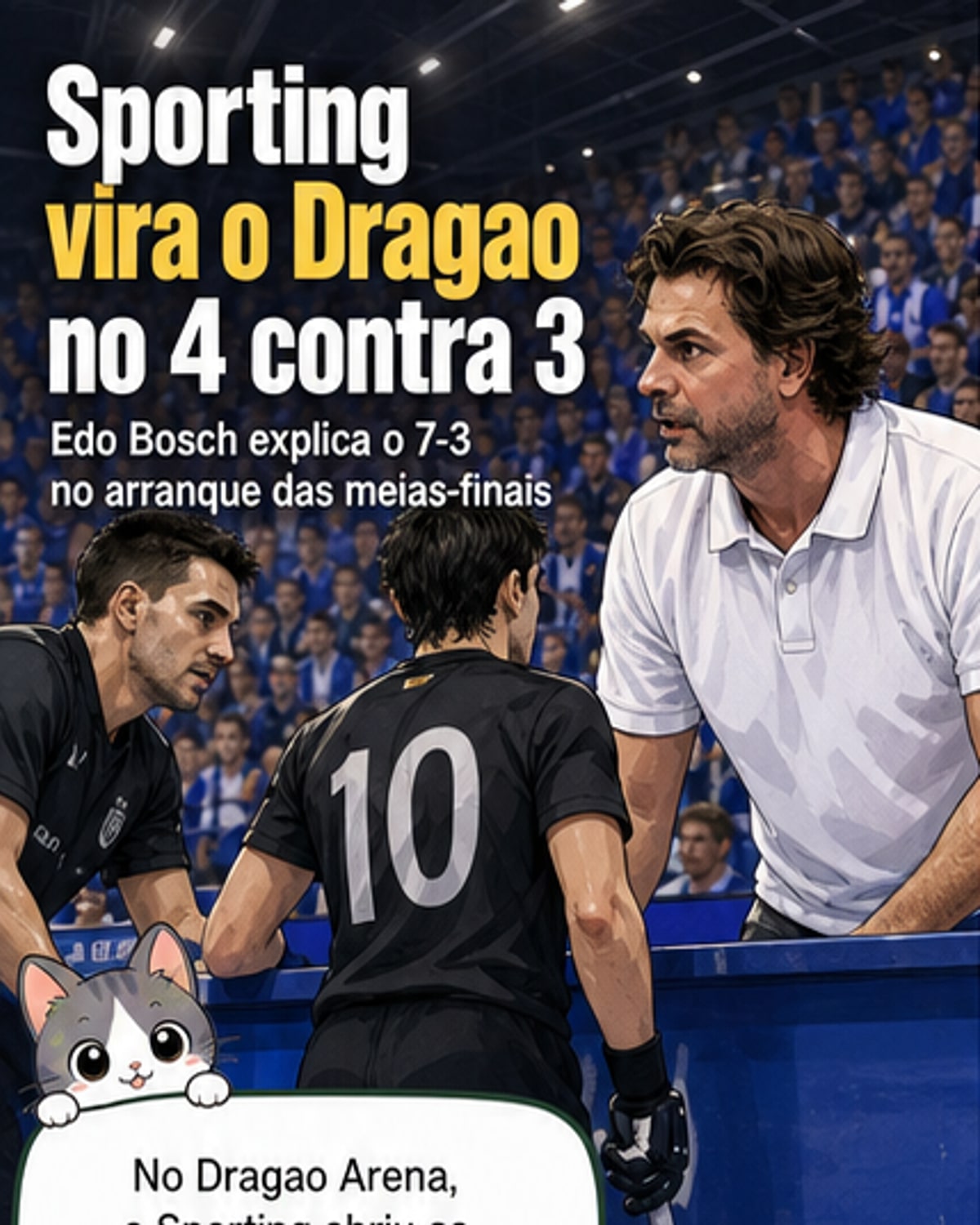 Sporting vence FC Porto no arranque das meias-finais