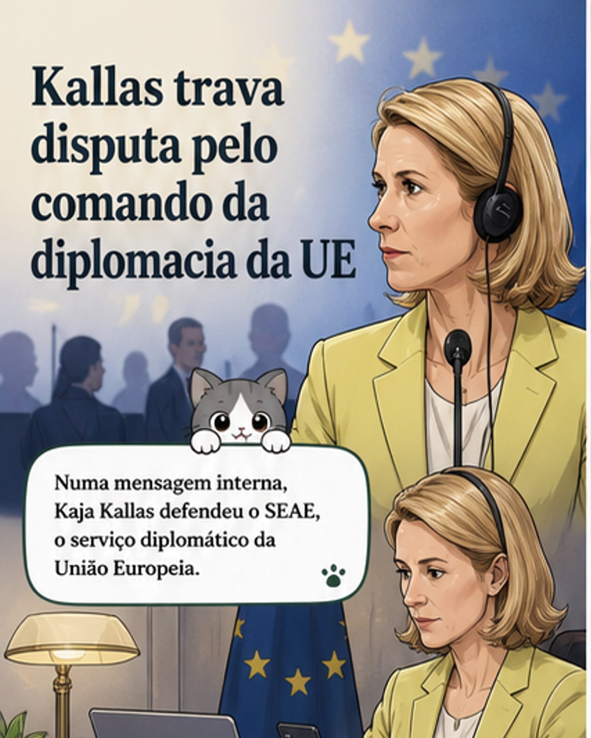 Kallas defende papel central do alto representante da UE