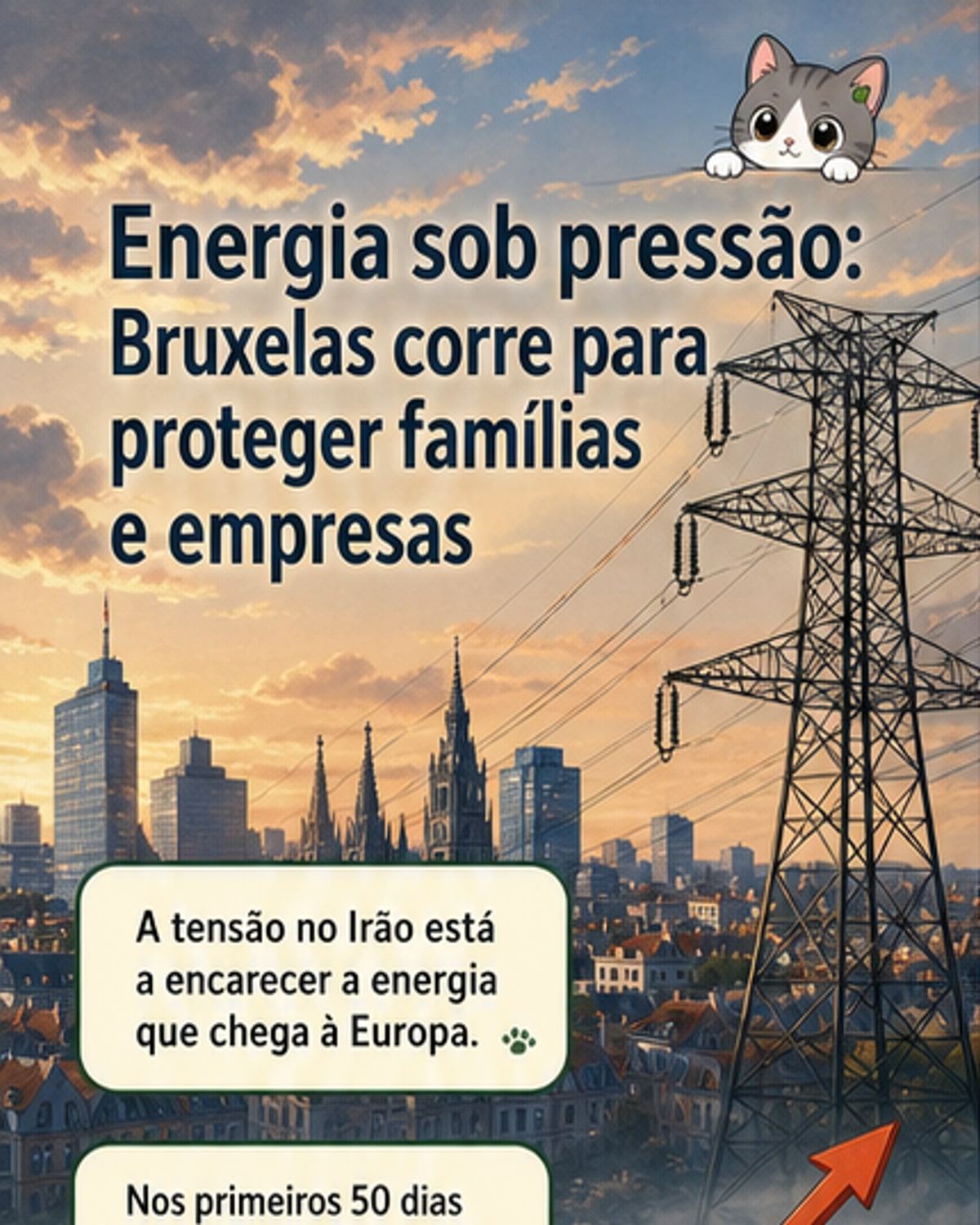 Bruxelas atua na crise energética